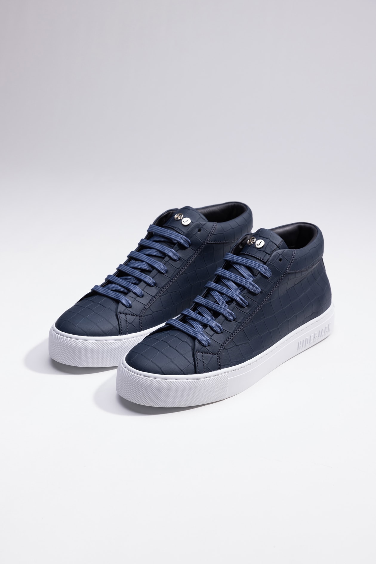 Hide 
Jack High Top Sneaker - Essence Blue White