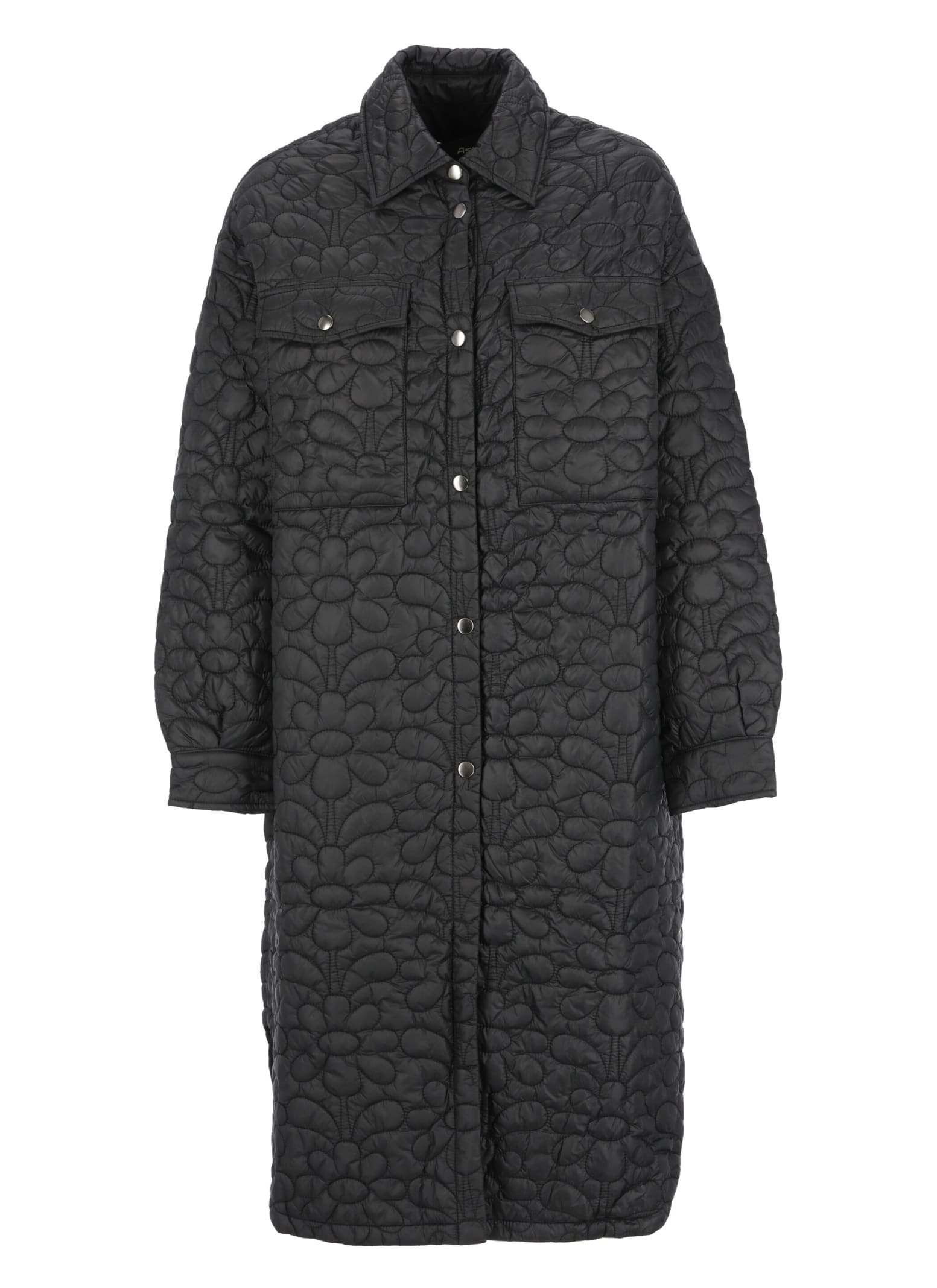 Ash Aloe Quilted Down Jacket
