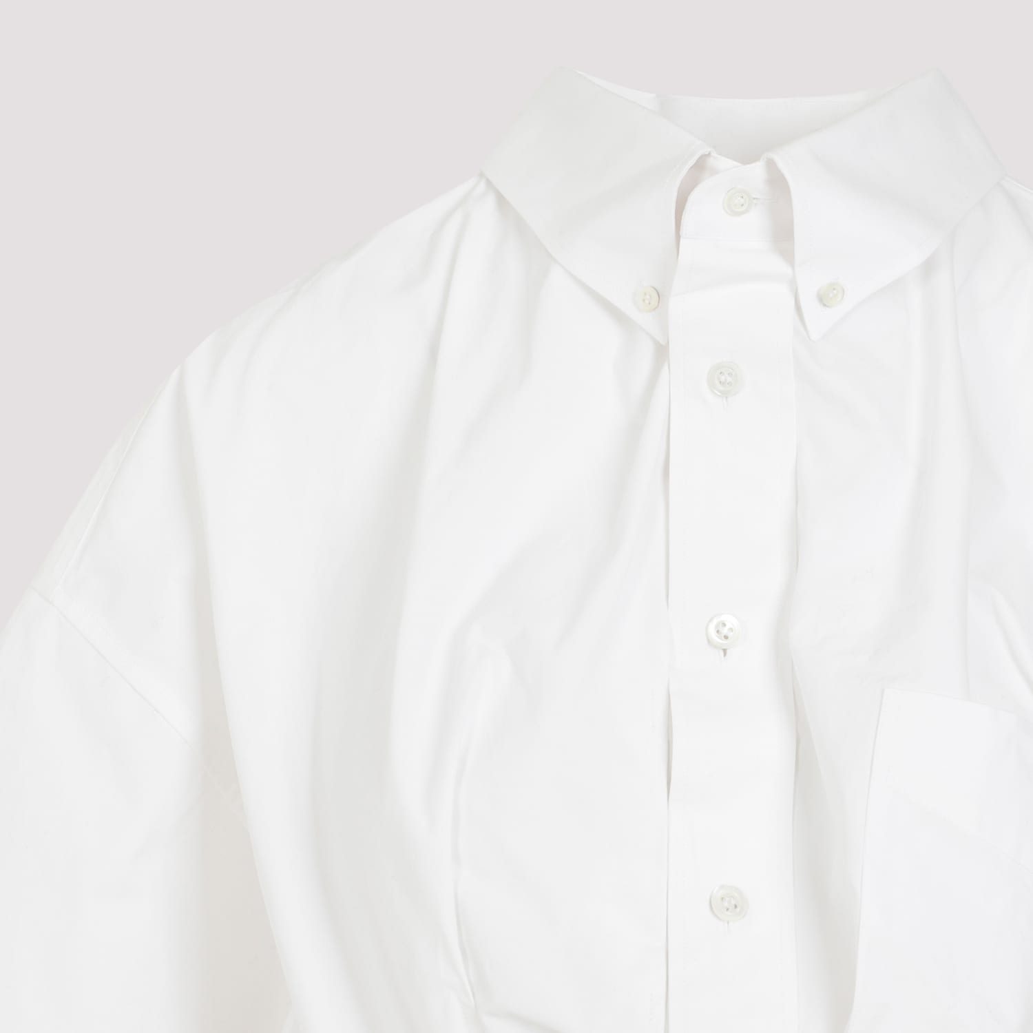 Shop Maison Margiela Shirt In White