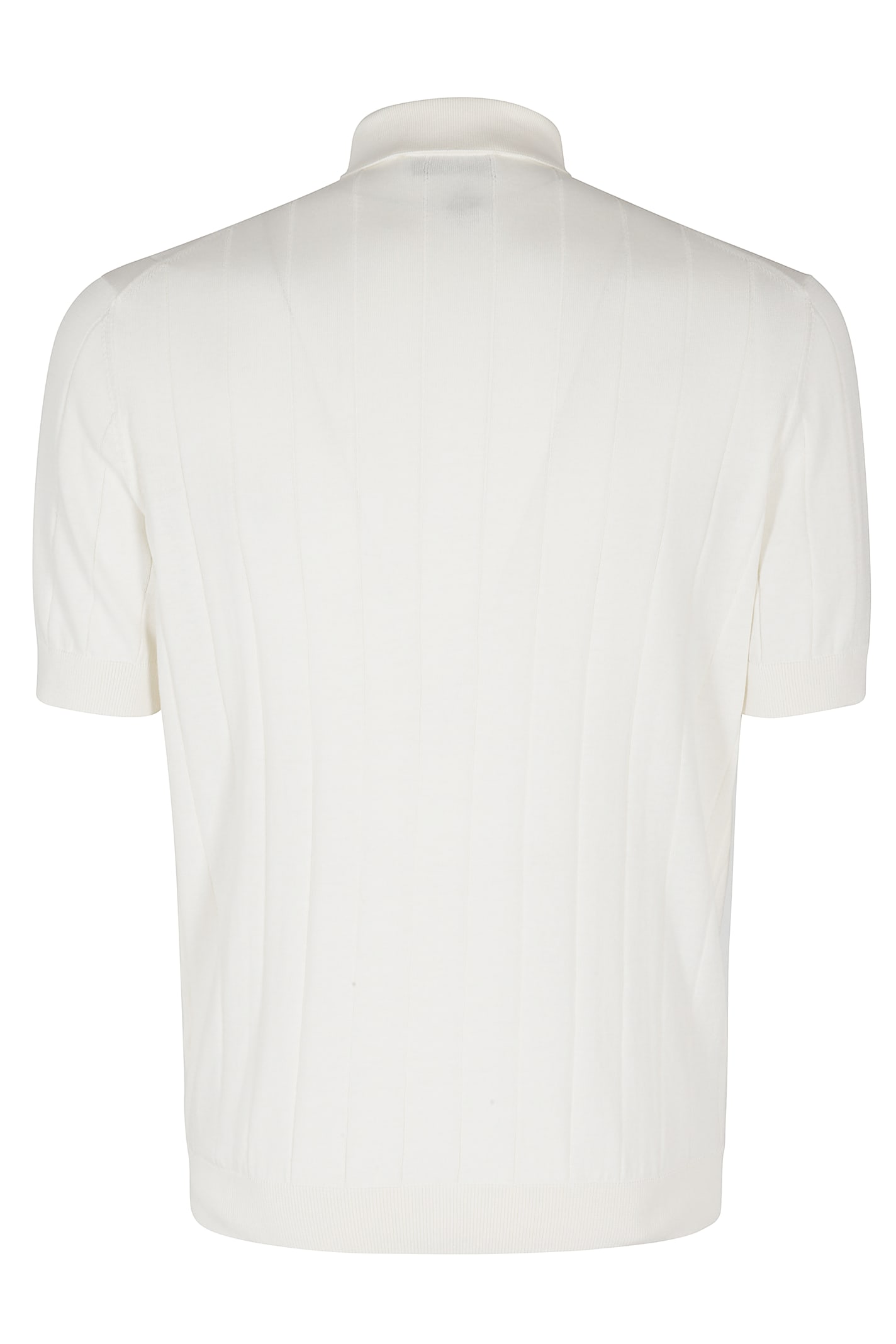Filippo De Laurentiis Short Sleeves Three Buttons Polo Shirt Clothing