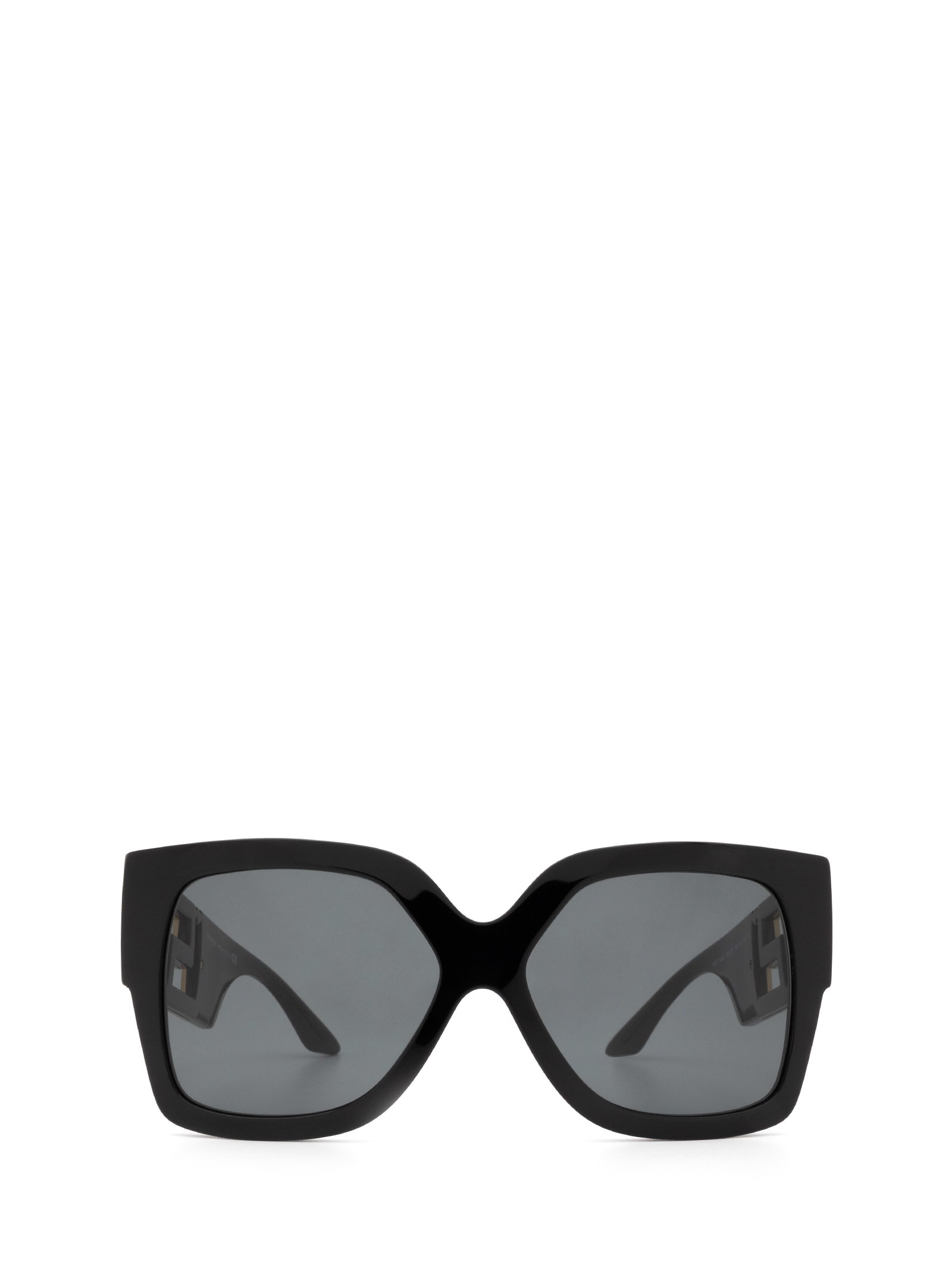 Shop Versace Ve4402 Black Sunglasses