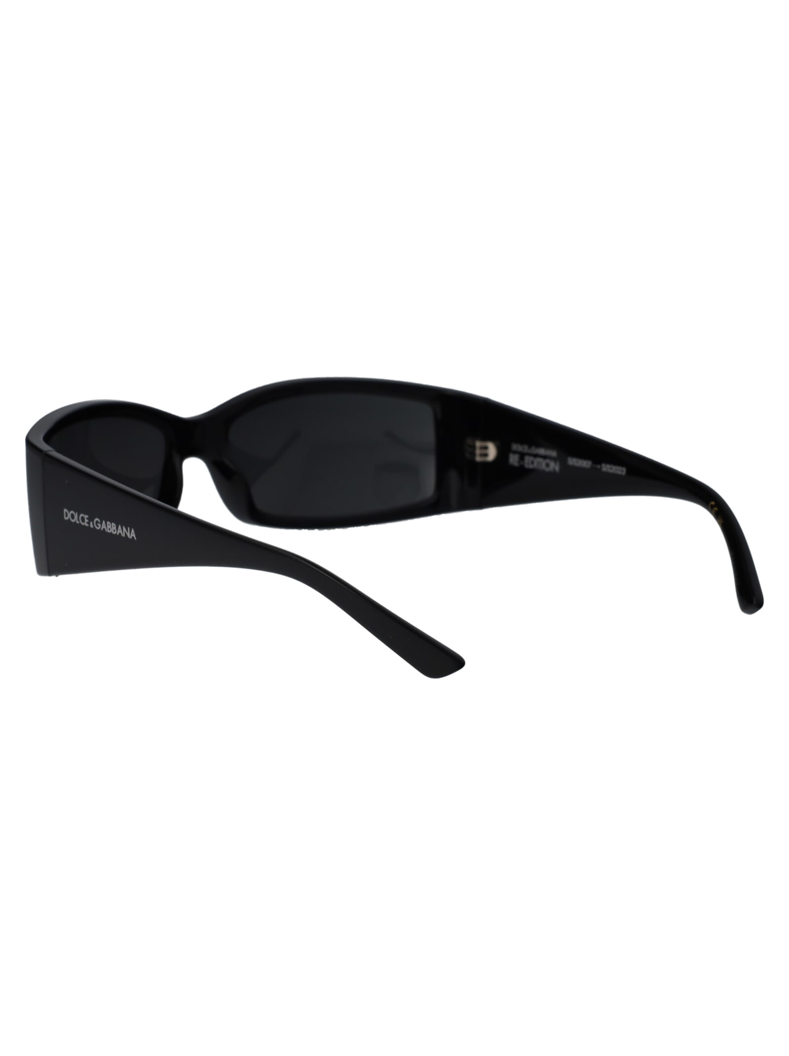 Shop Dolce &amp; Gabbana Eyewear 0dg6188 Sunglasses In 501/87 Black