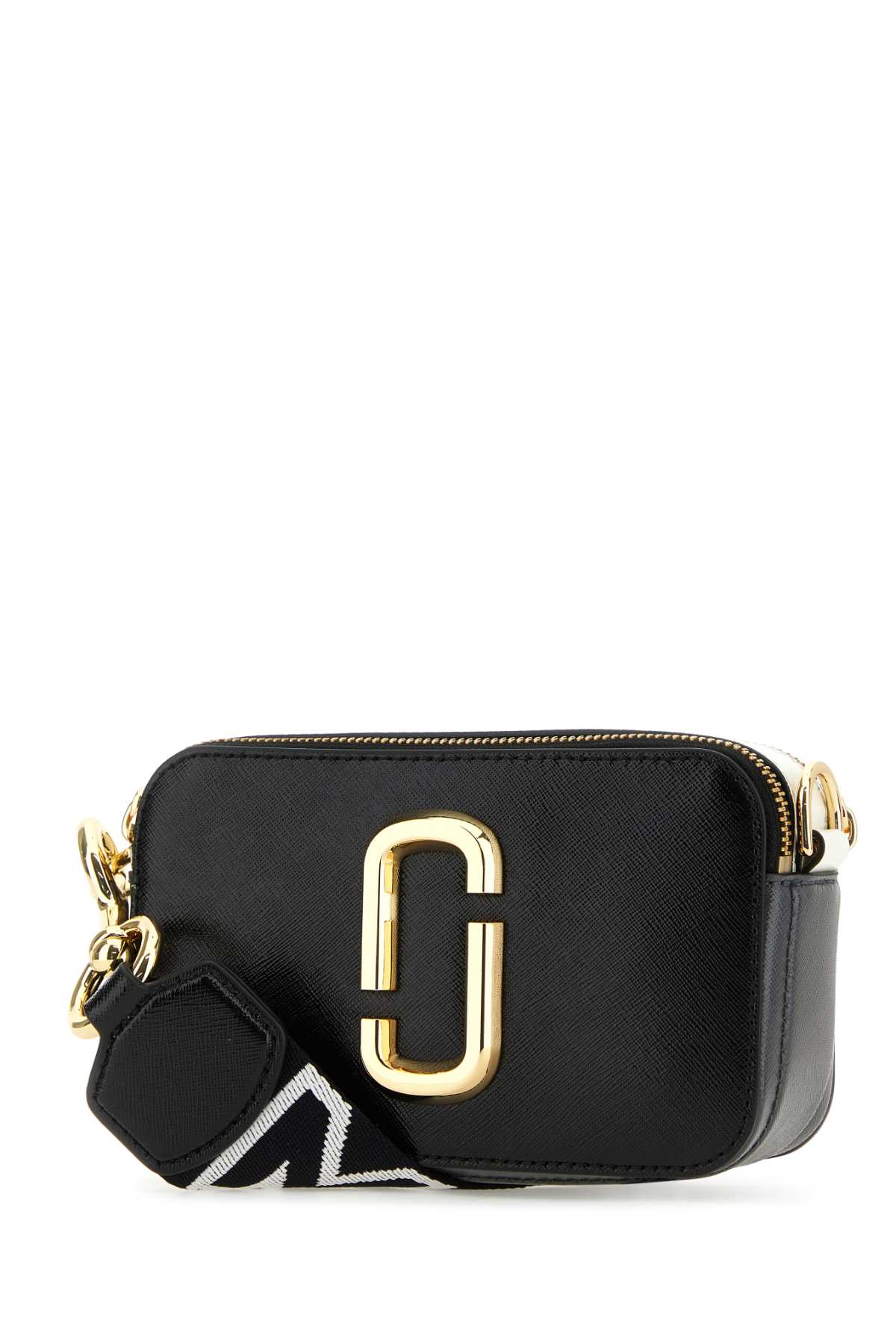 Shop Marc Jacobs Multicolor Leather The Snapshot Crossbody Bag In Blackmulti