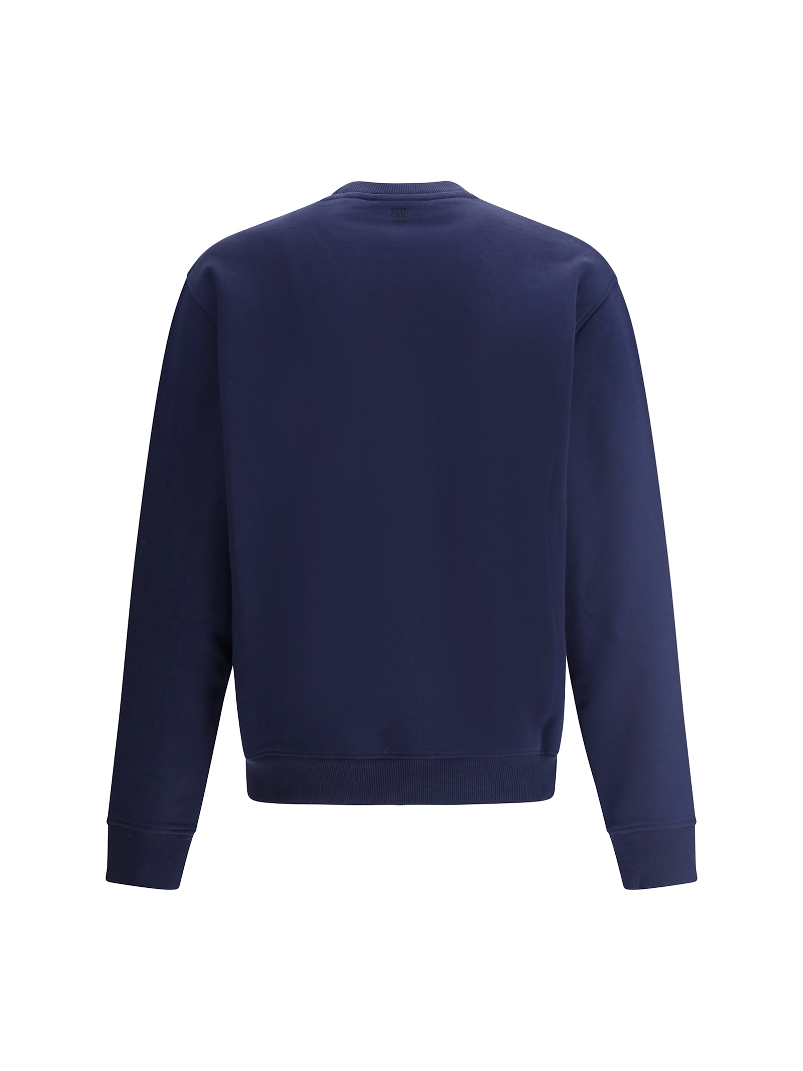 Ami Alexandre Mattiussi Logoed Sweatshirt In Blue