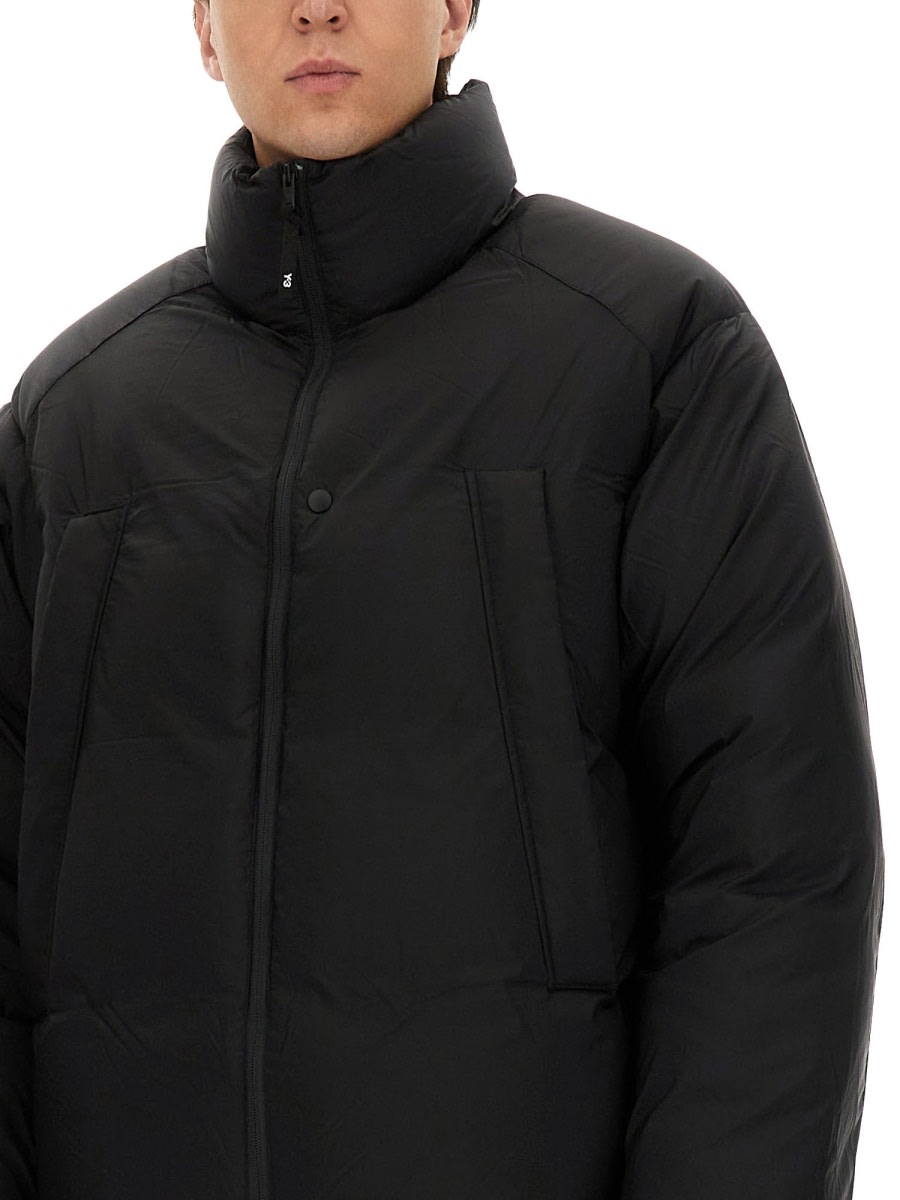 Y-3 Padded Jacket In Black