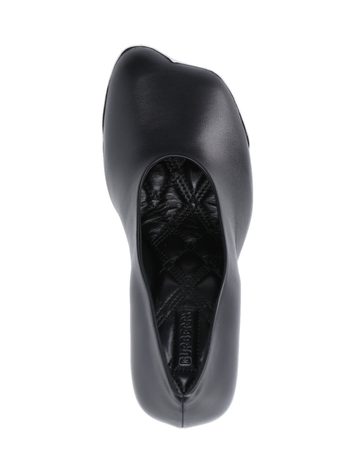 Burberry Pointed Toe Stiletto Metal Detail