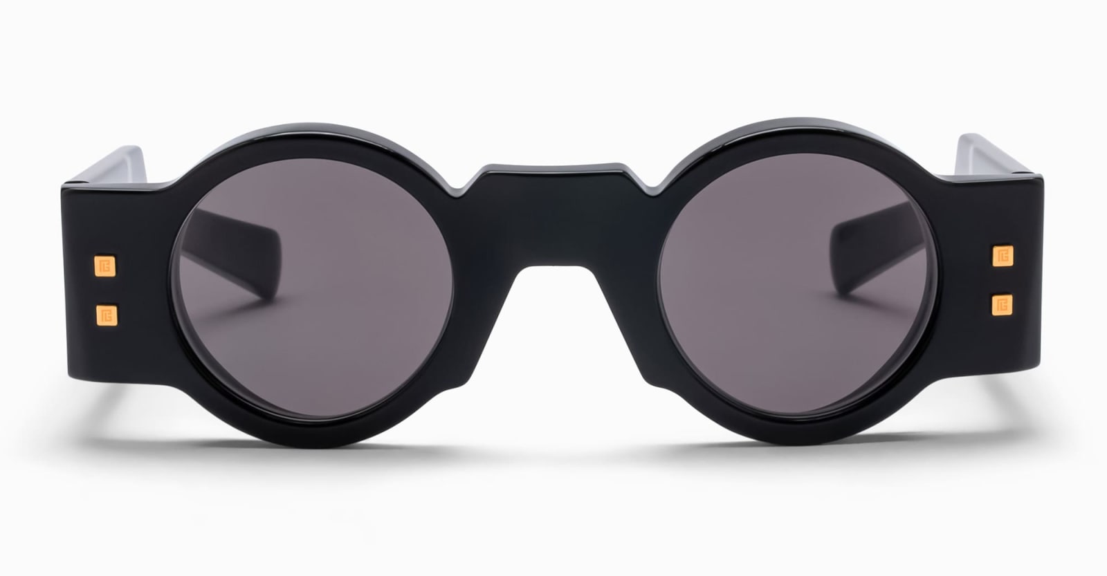 Shop Balmain Olivier - Black Sunglasses In White