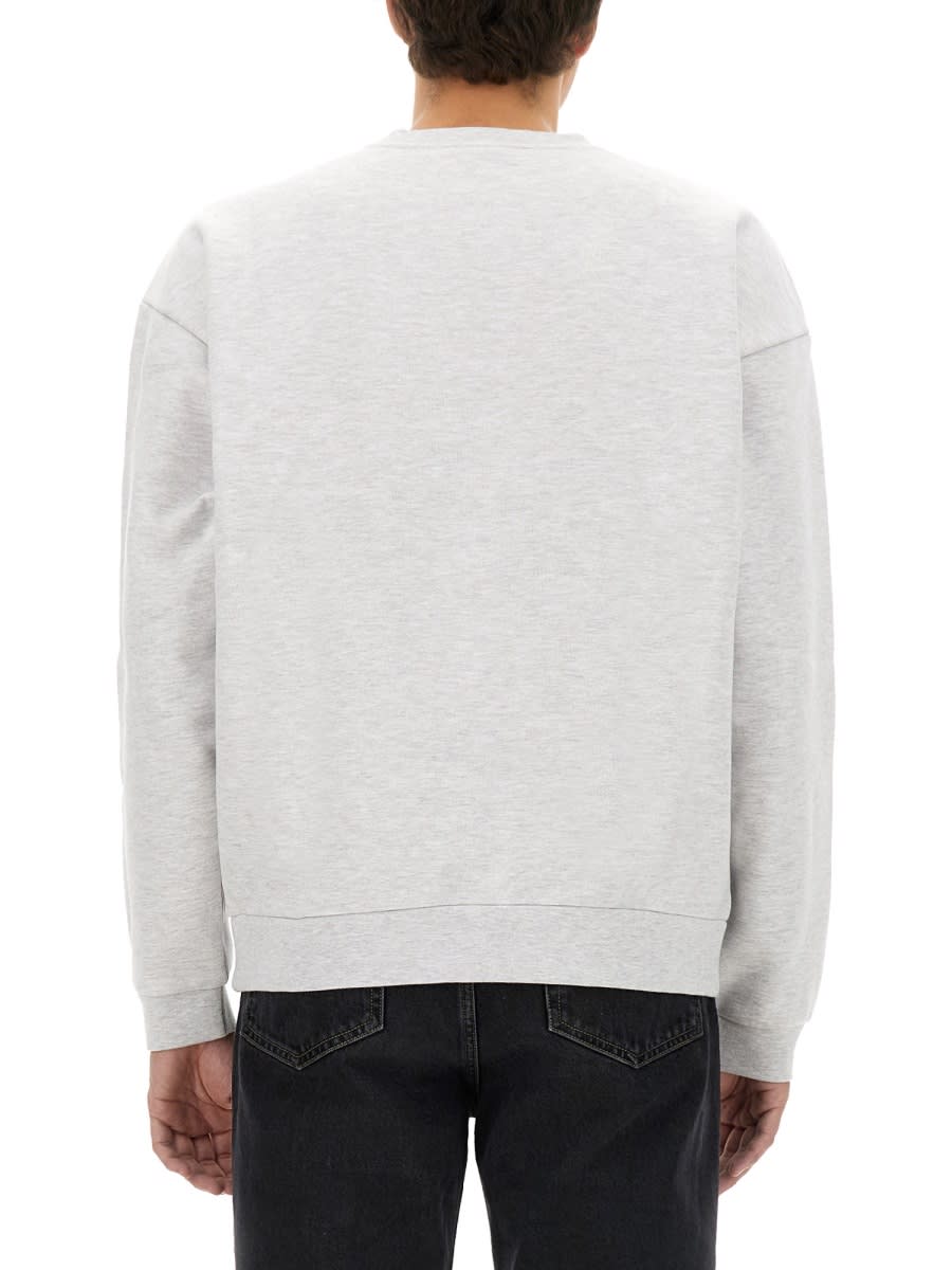 Obey Sweatshirt With Logo In Grey
