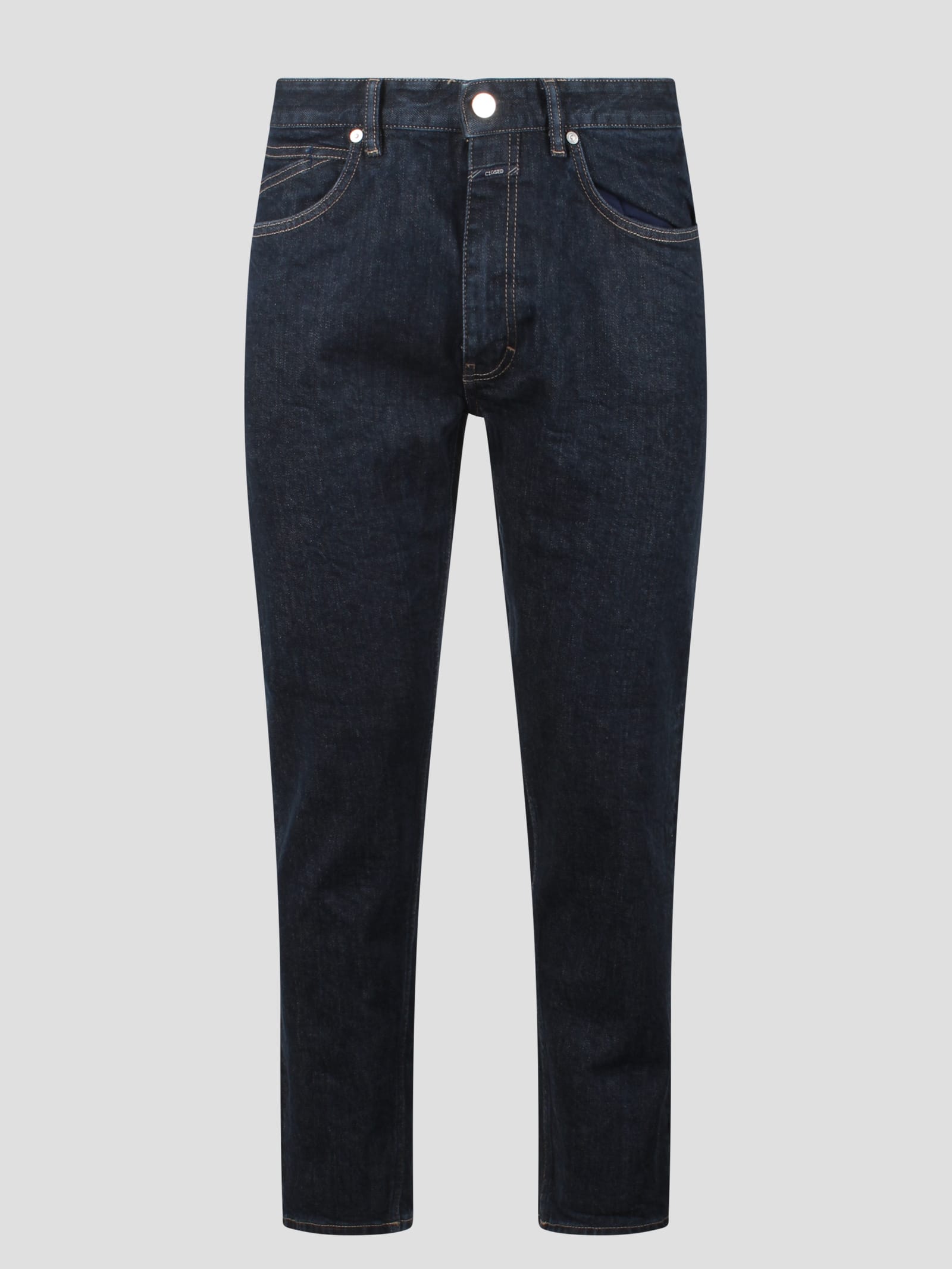 Shop Closed Style Name Cooper True Jeans In Dark Blue