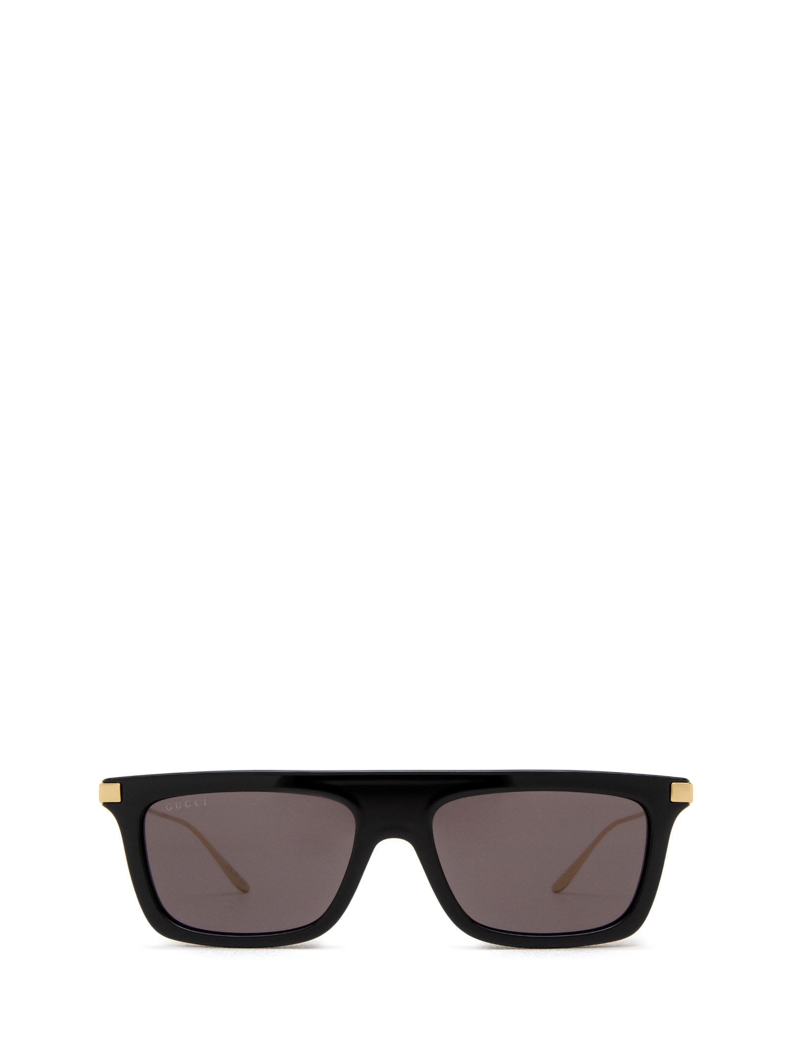 Shop Gucci Gg1437s Black Sunglasses