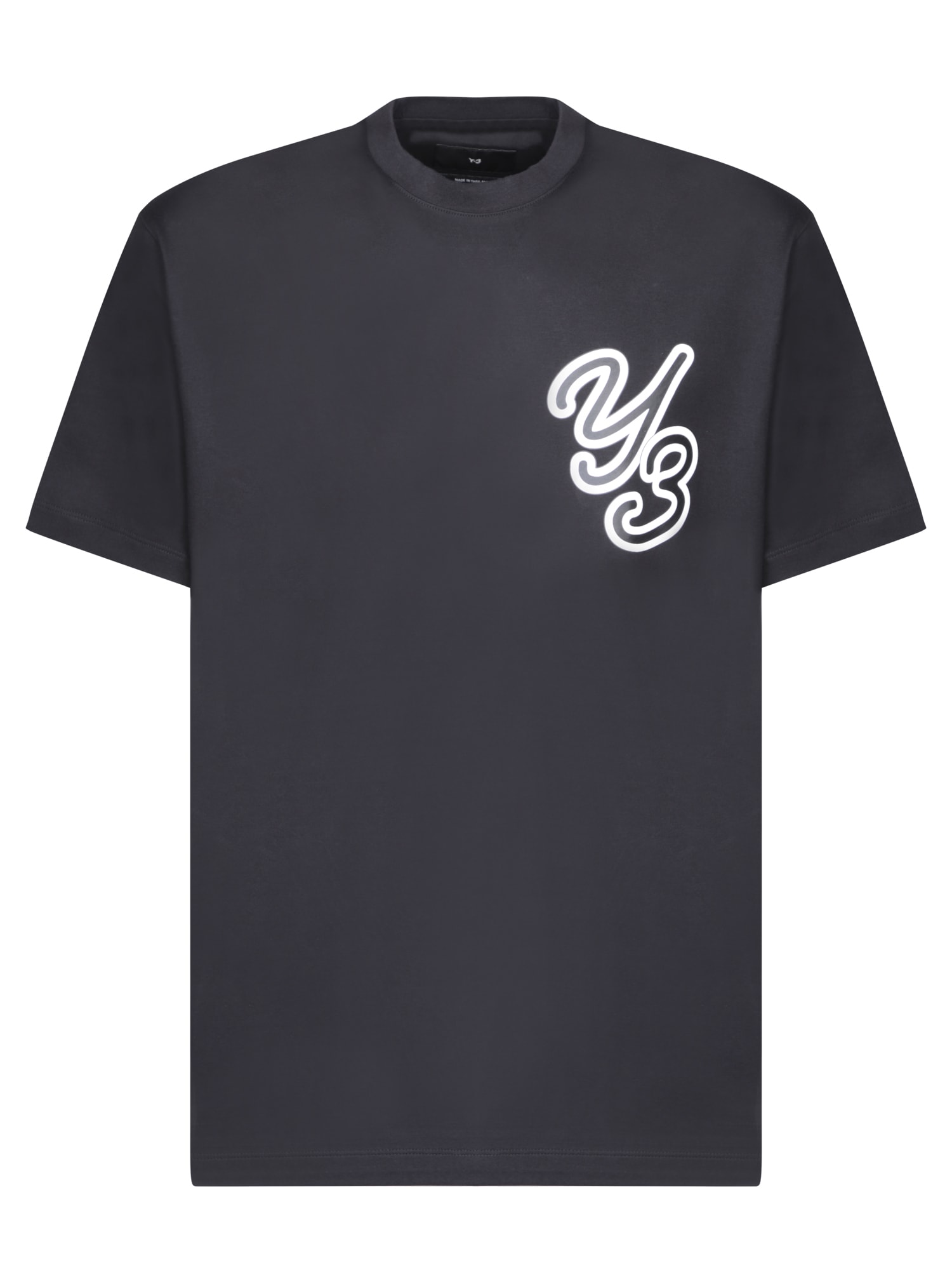 Y-3 Chest Logo Black T-shirt