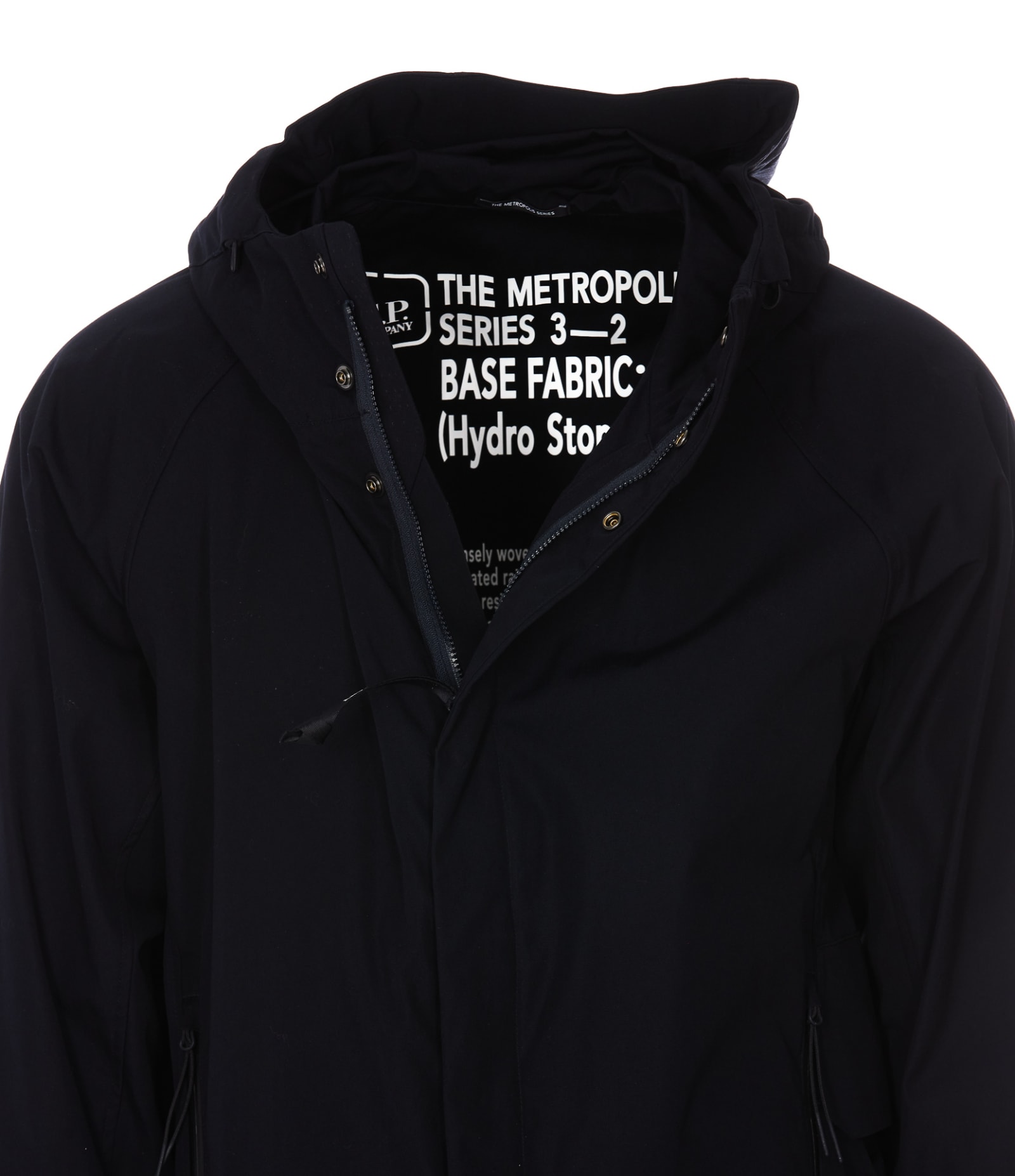 Shop C.p. Company Metropolis Series Jacket In Total Eclipse