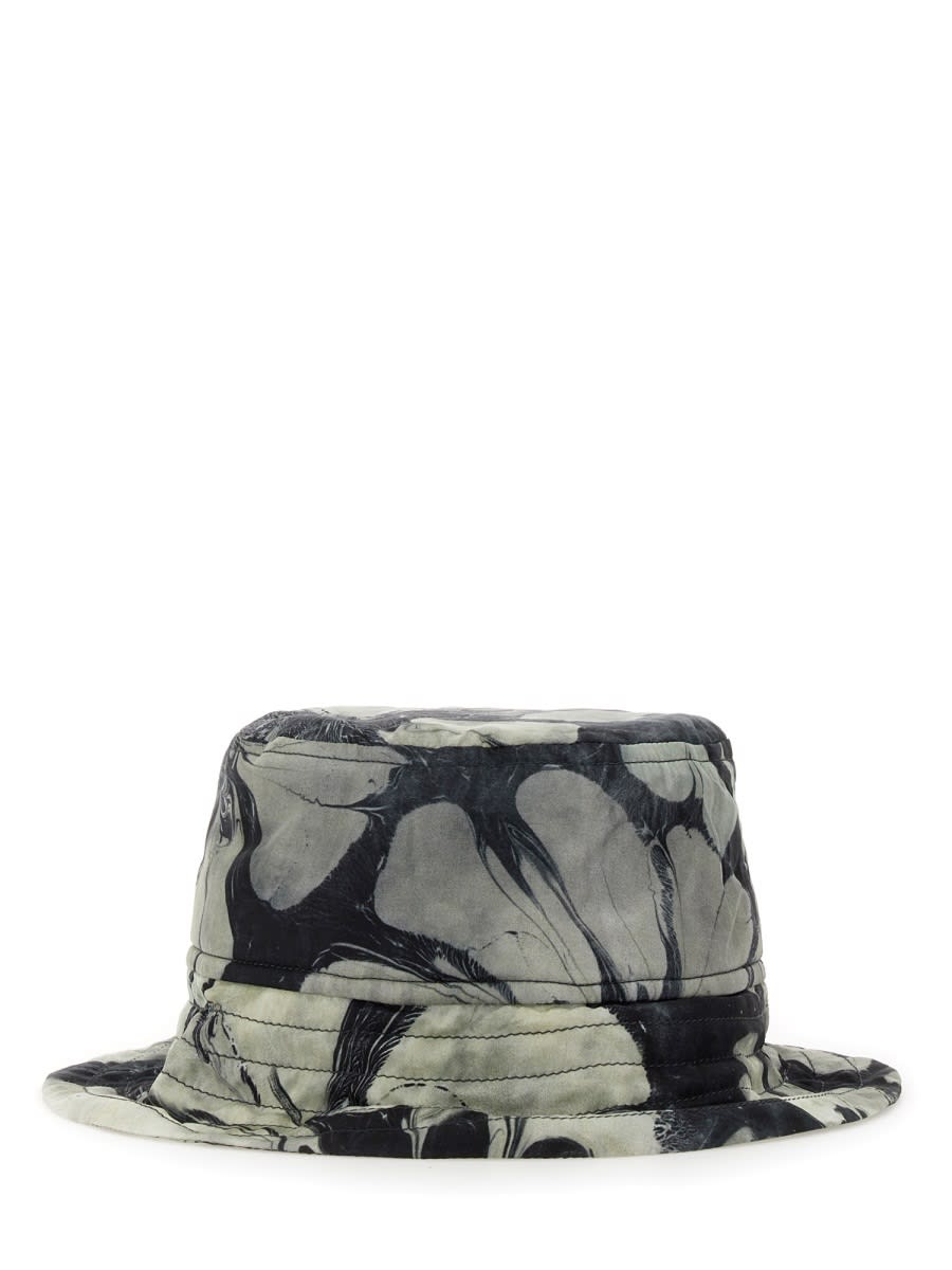 Dries Van Noten Silk Bucket Hat In Multicolour