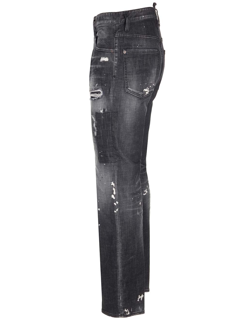 Shop Dsquared2 642 Stretch Jeans In Marrone
