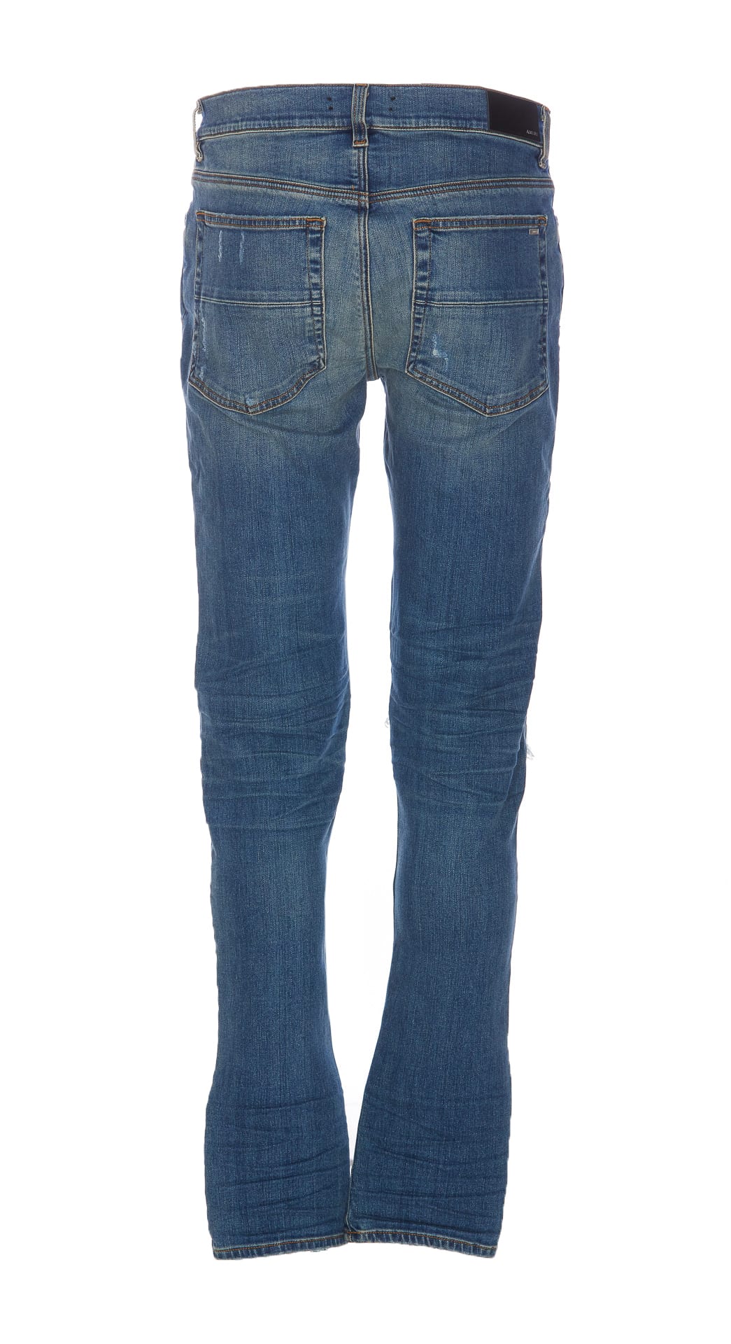 Shop Amiri Mx1 Jeans In Blue