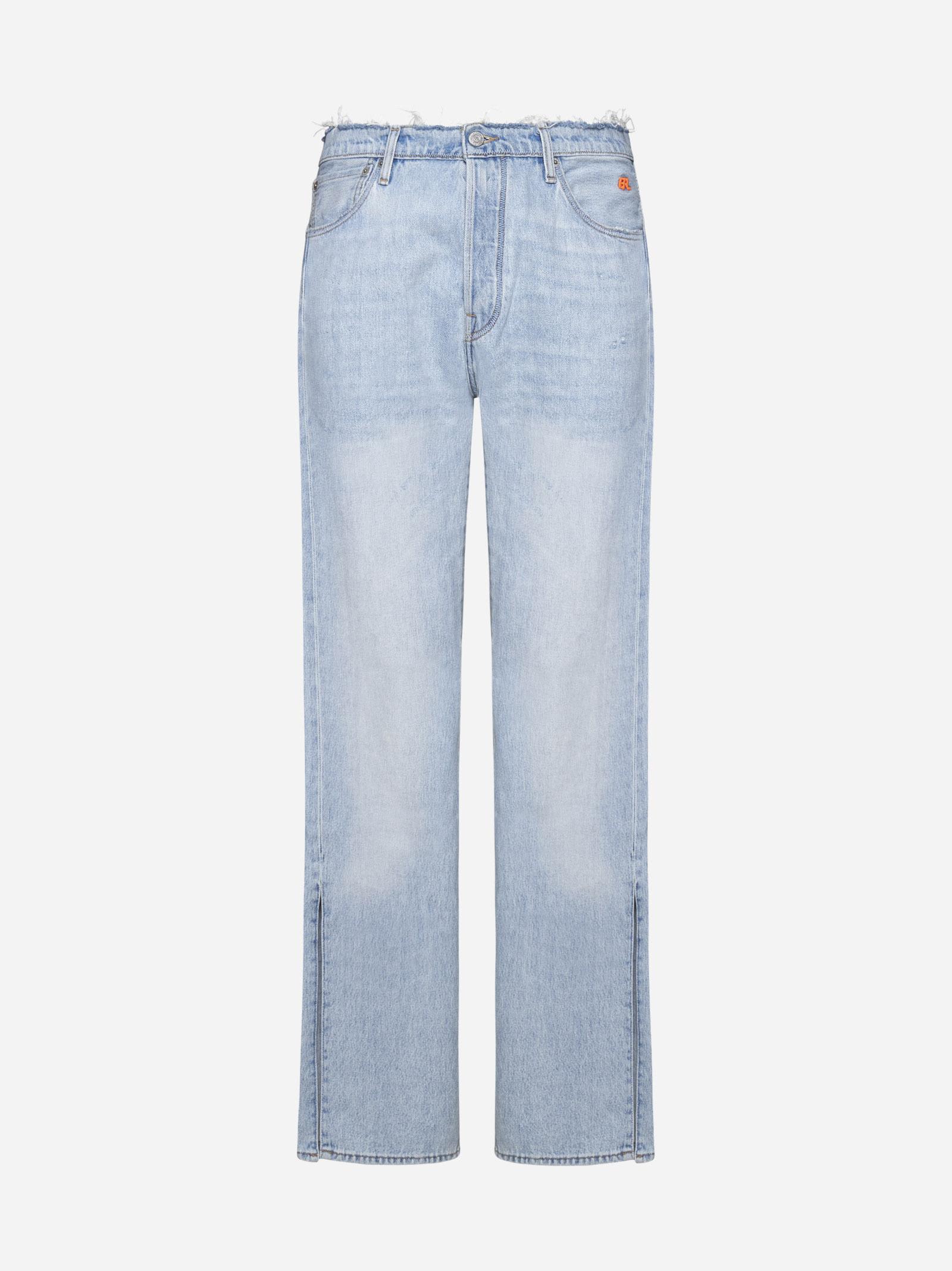 Shop Erl X Levis 501 Jeans In Blue