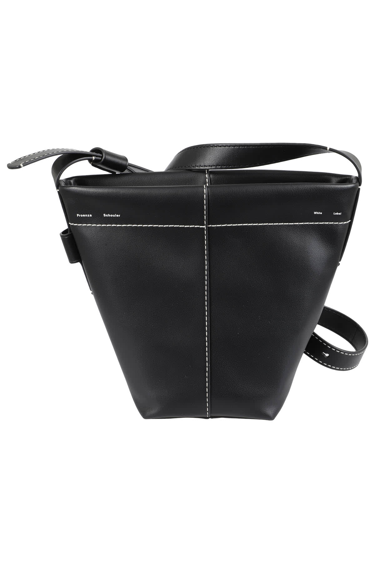 Proenza Schouler White Label Barrow Leather Mini Bucket Bag