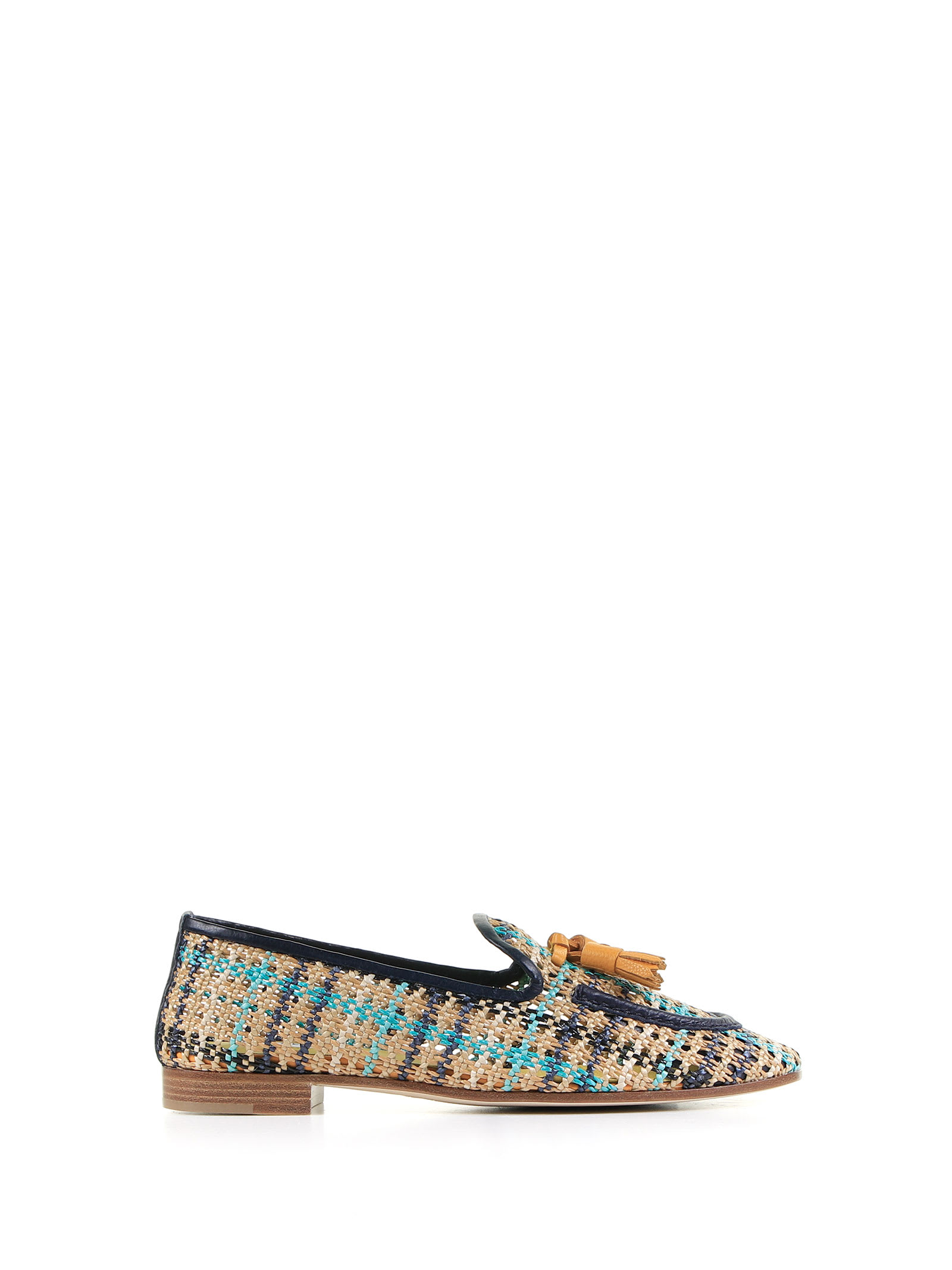 Fratelli Rossetti Loafer In Woven Leather
