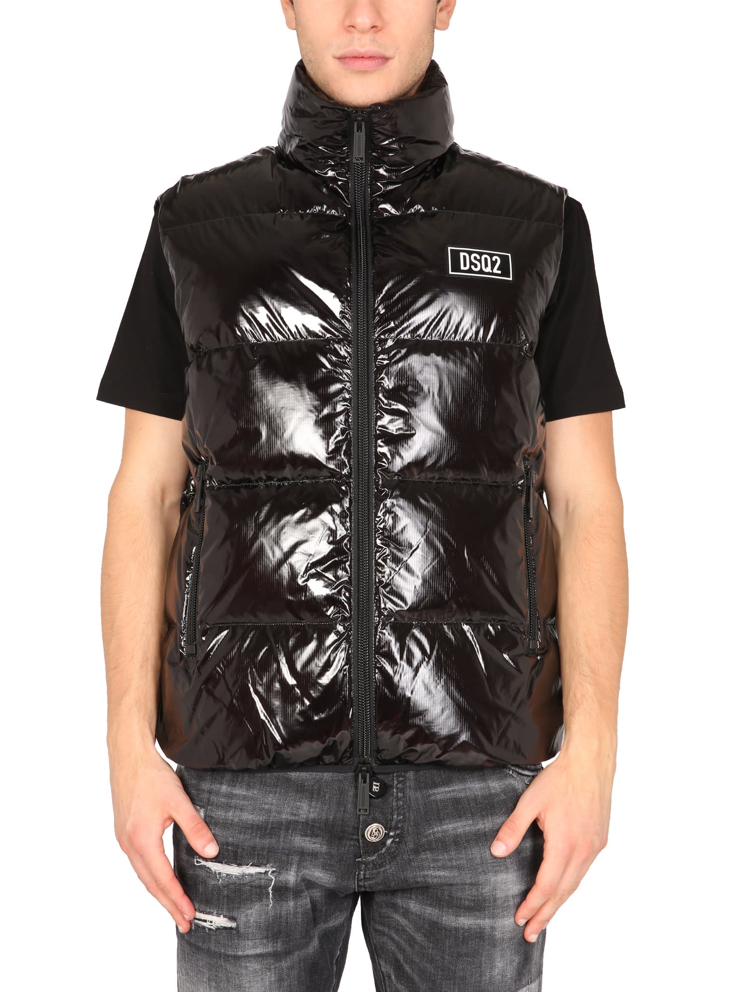 Dsquared2 Quilted Padded Vest