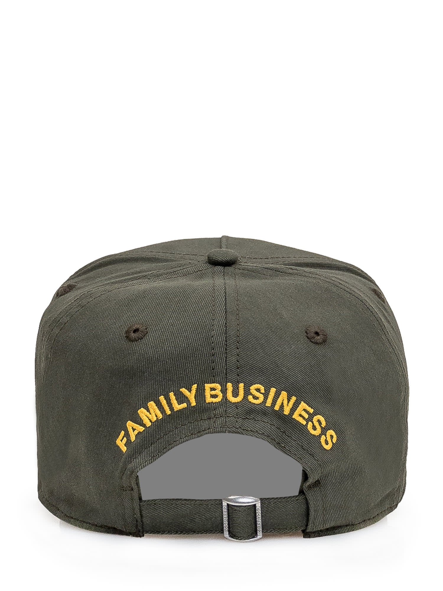 Shop Dsquared2 Baseball Cap With Patch In Militare