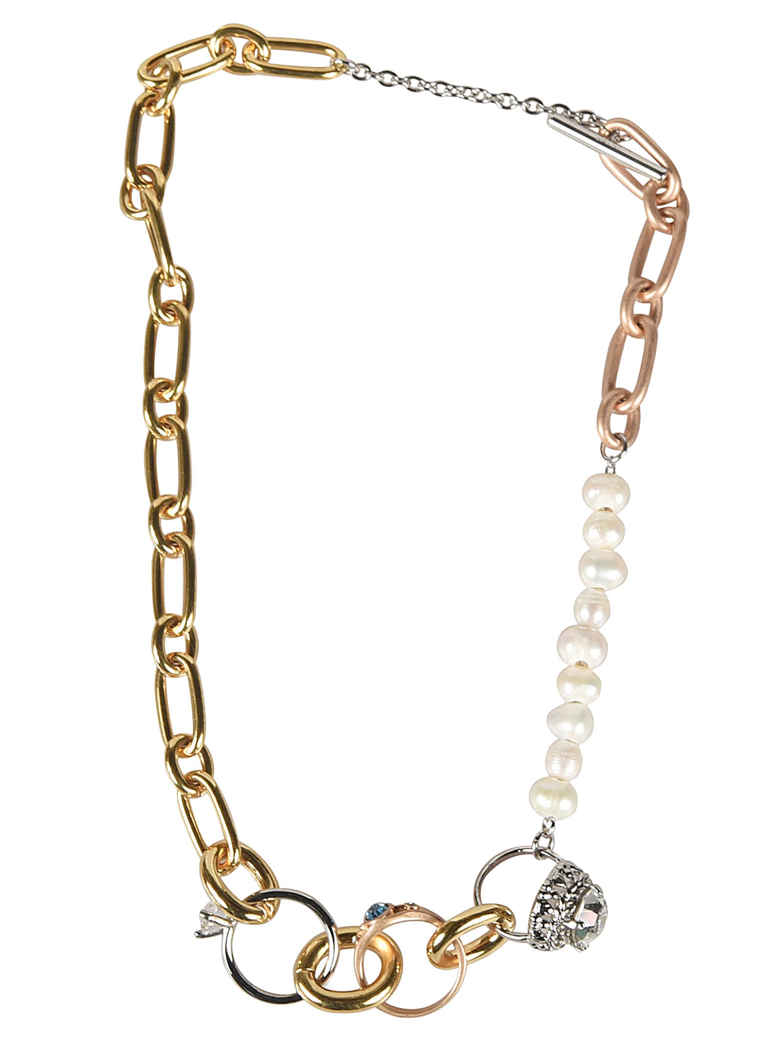 Shop Marni Chain Bracelet In Multicolor
