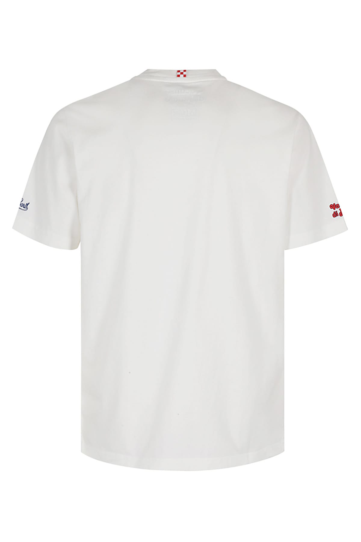 Shop Mc2 Saint Barth Classic St Barth Tshirt In Emb Sole Pole Position