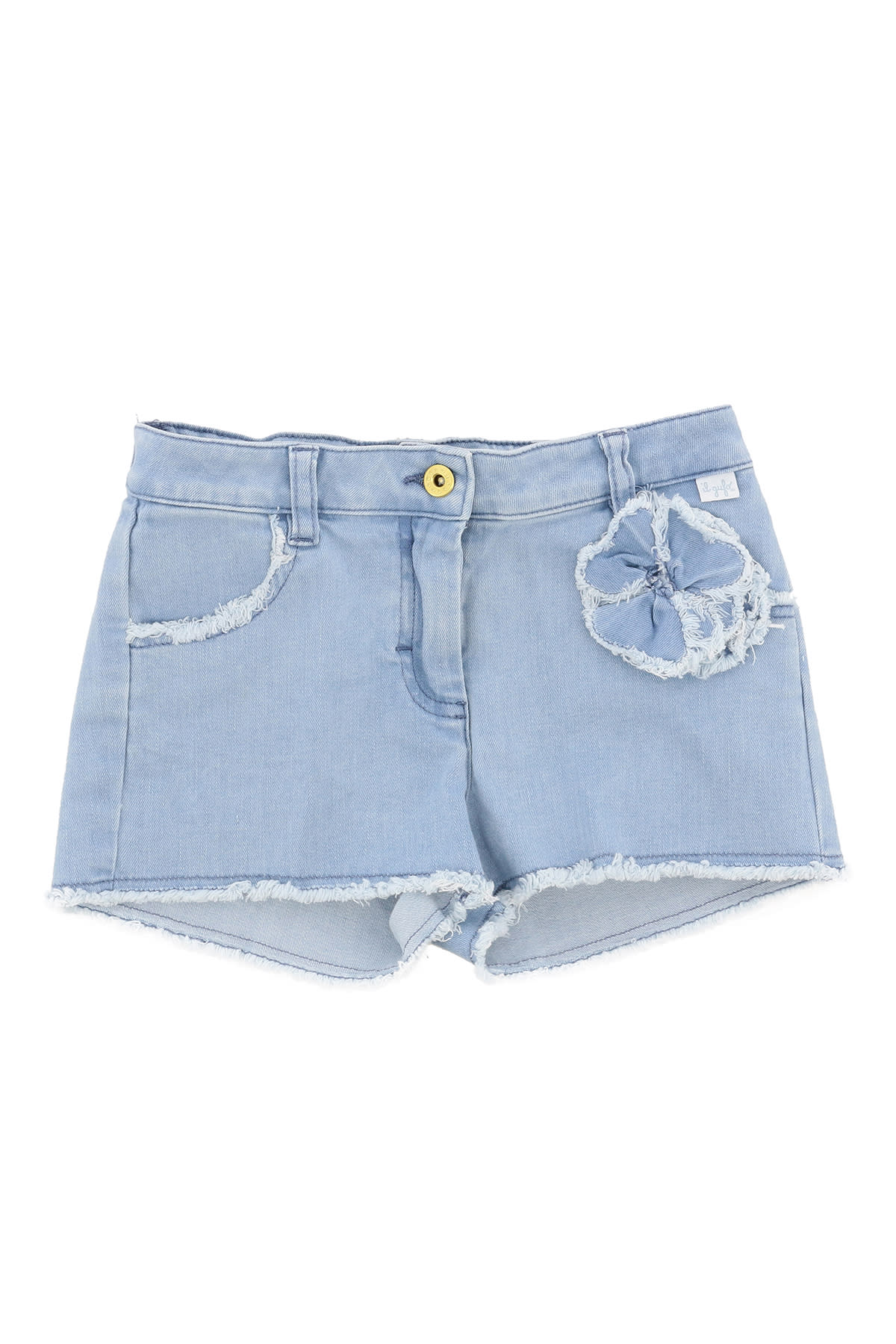 IL GUFO DENIM SHORTS,11267460