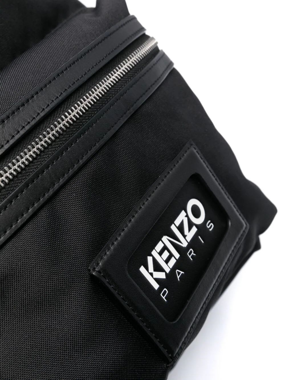 Shop Kenzo Backpack In Noir