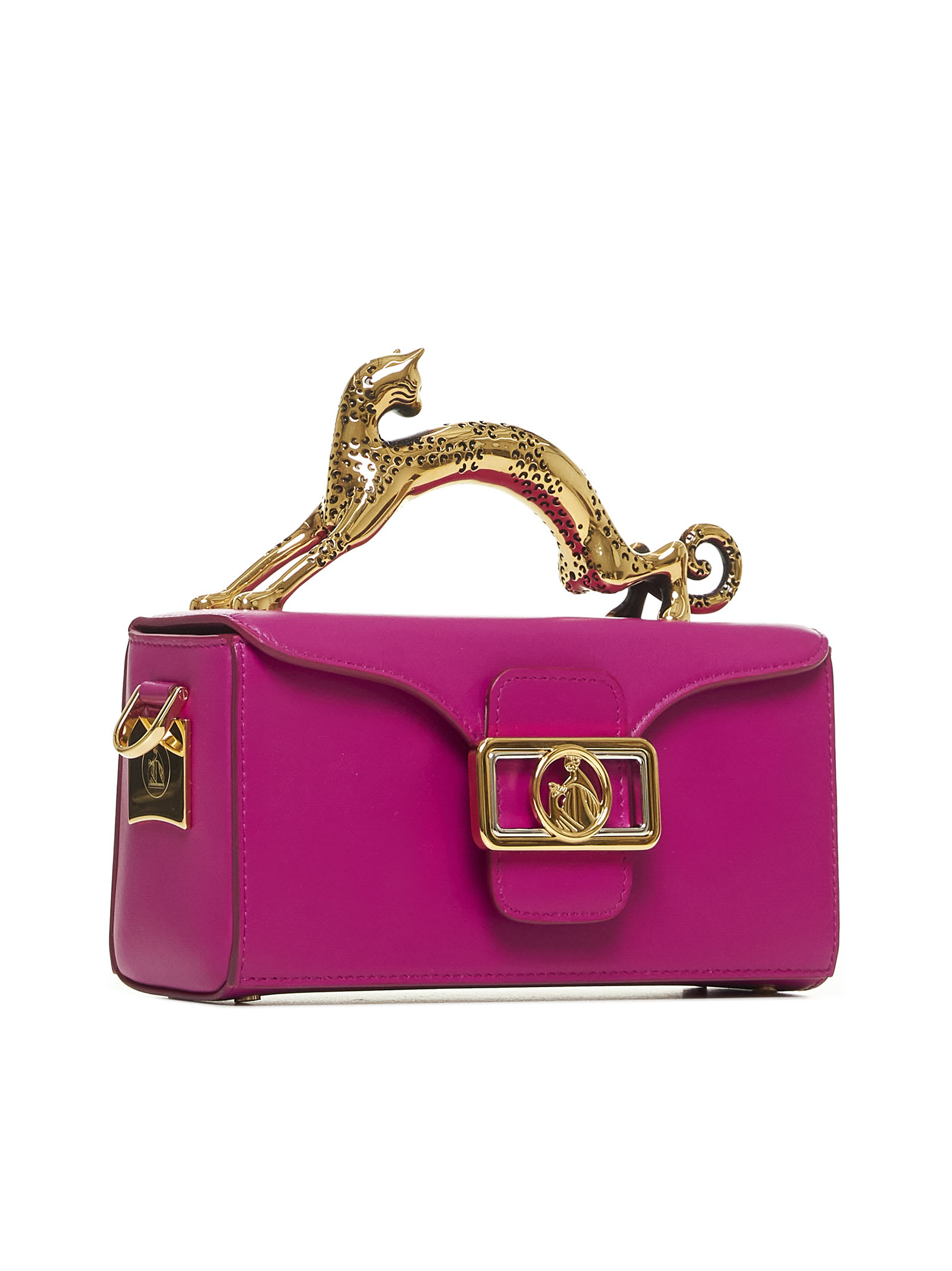 Shop Lanvin Tote In Fuchsia