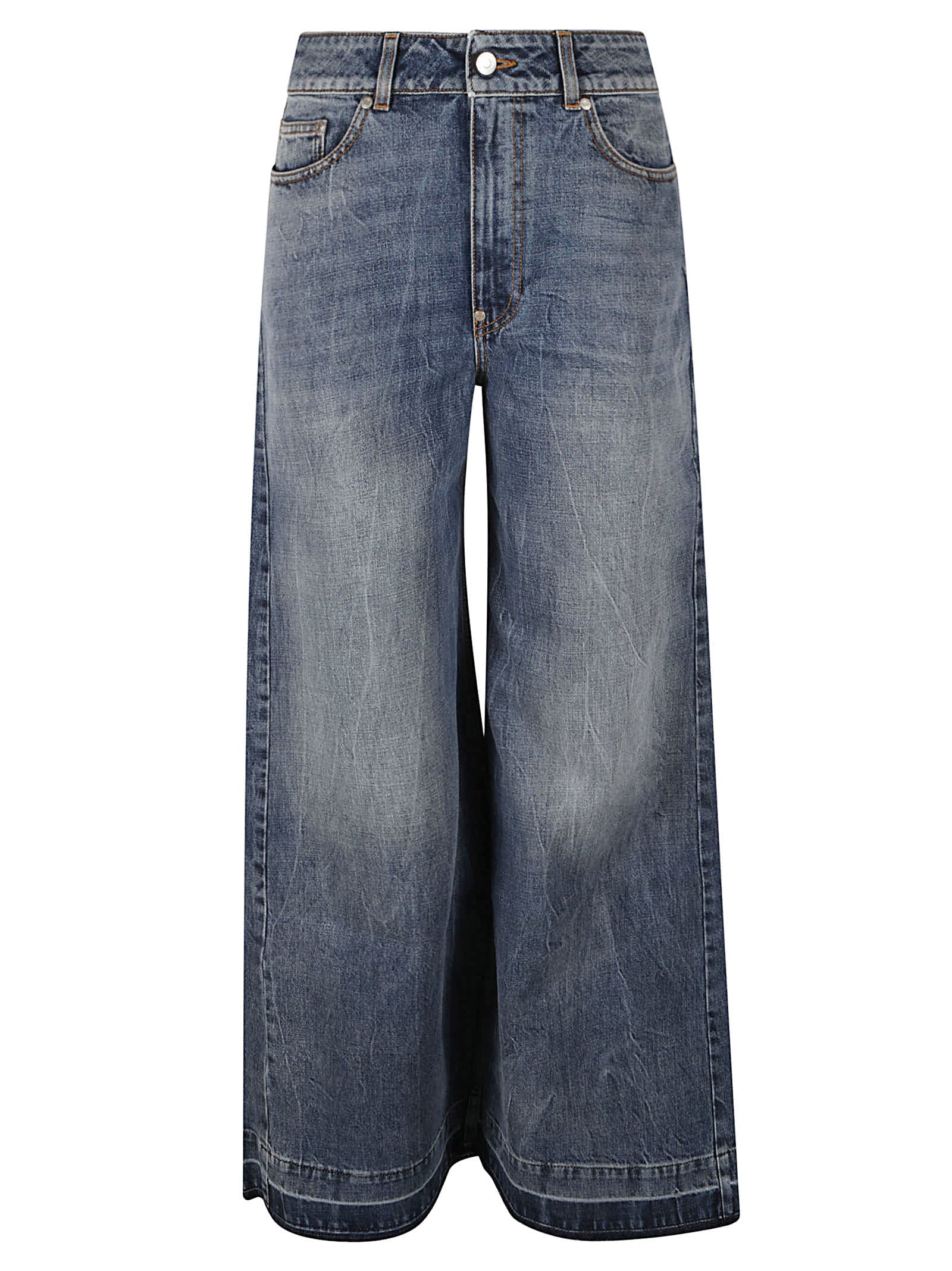 Shop Stella Mccartney Vintage Jeans In Mid Blue