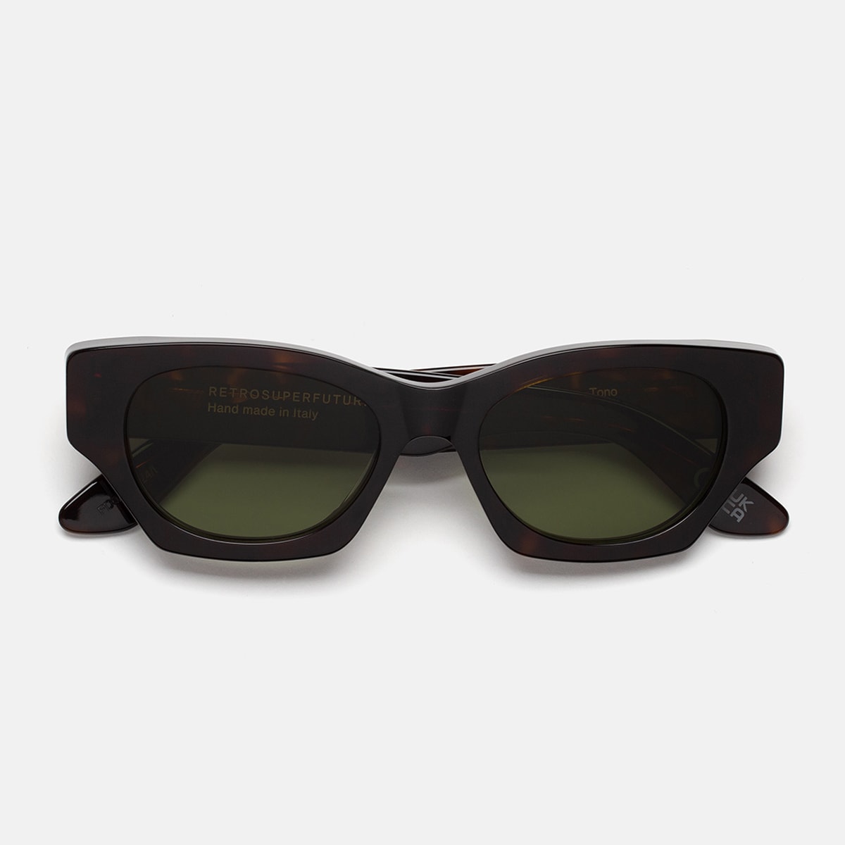 Tono 3627 Havana Green Sunglasses