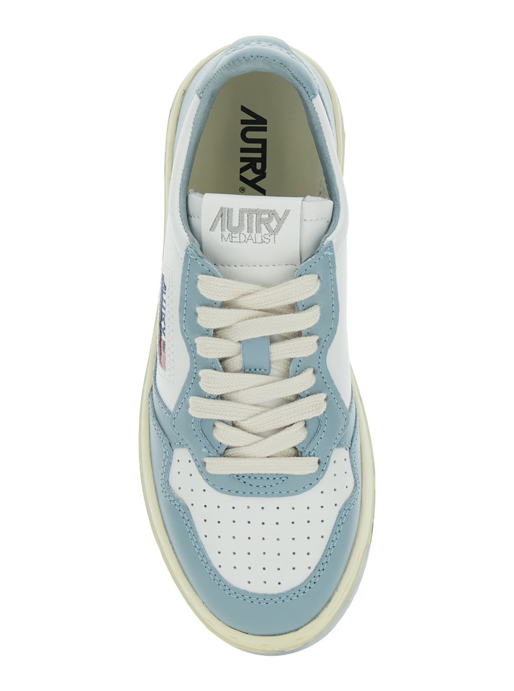 Autry Medalist Low Leather Sneakers In Wb56