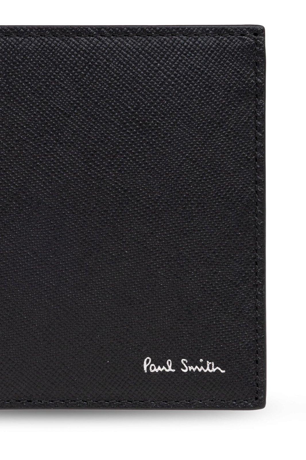 Shop Paul Smith Wallet With Logo In Black