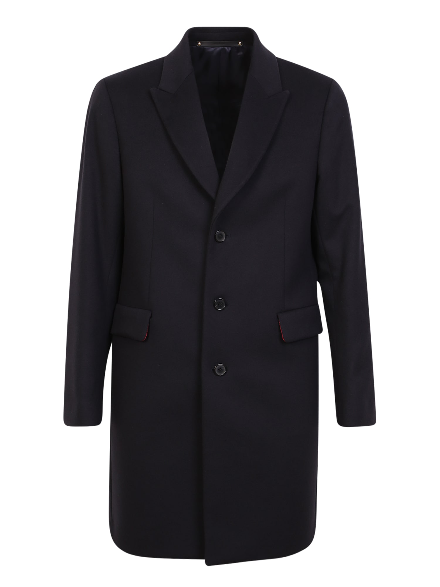 Paul Smith Single-breasted Coat In Wool Blend