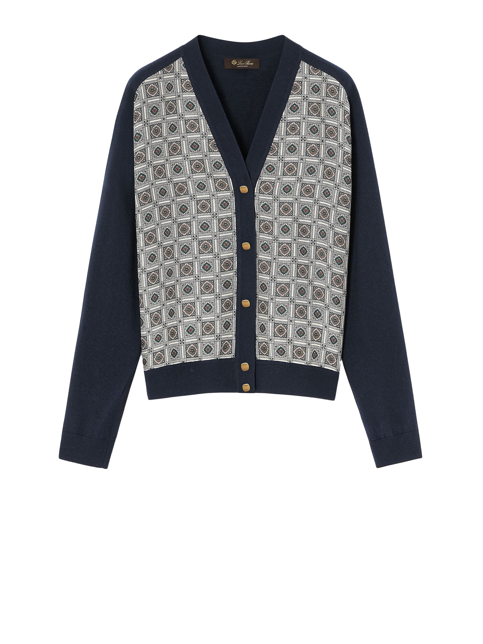 Loro Piana Mendoza Cardigan In Blue