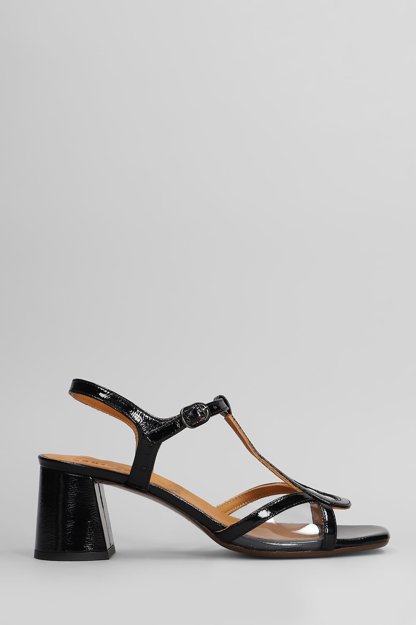 Ryona Sandals In Black Leather