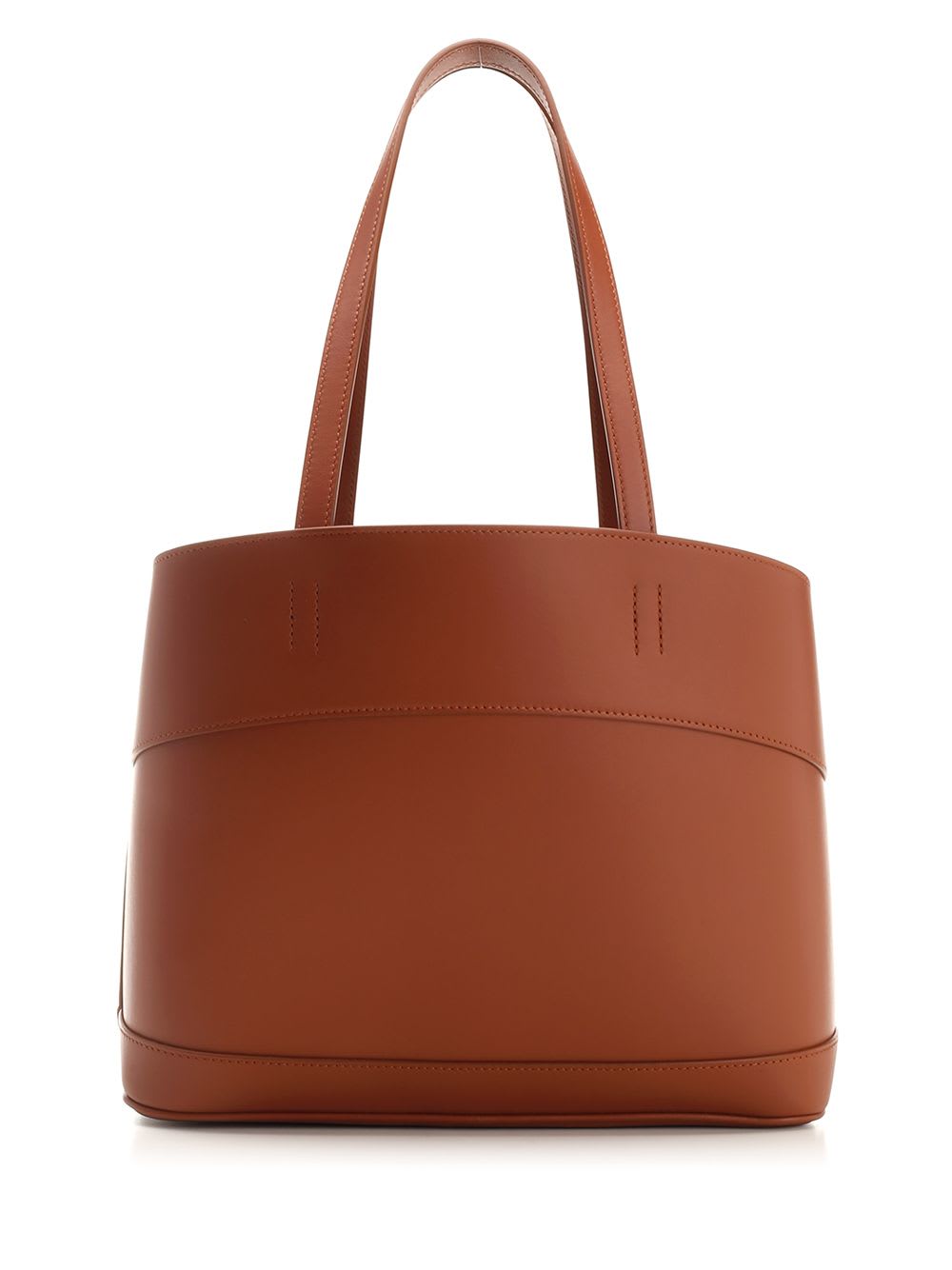 Shop Ferragamo Charming Tote Bag In Brown