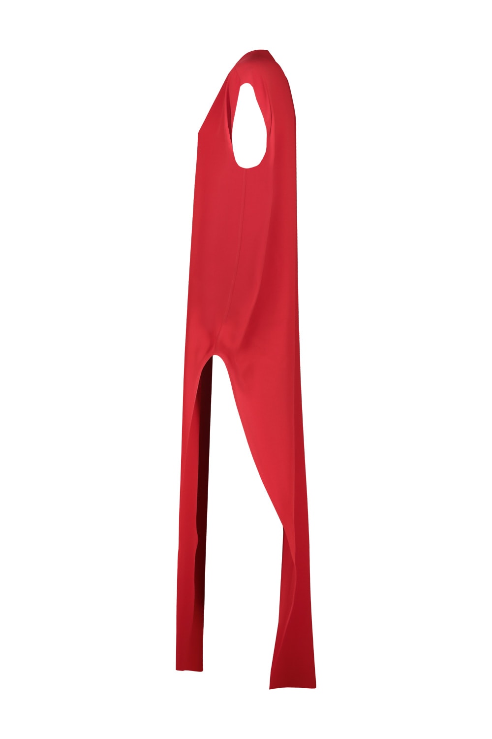 Shop Rick Owens Arrowhead Gown In Cardinal Red