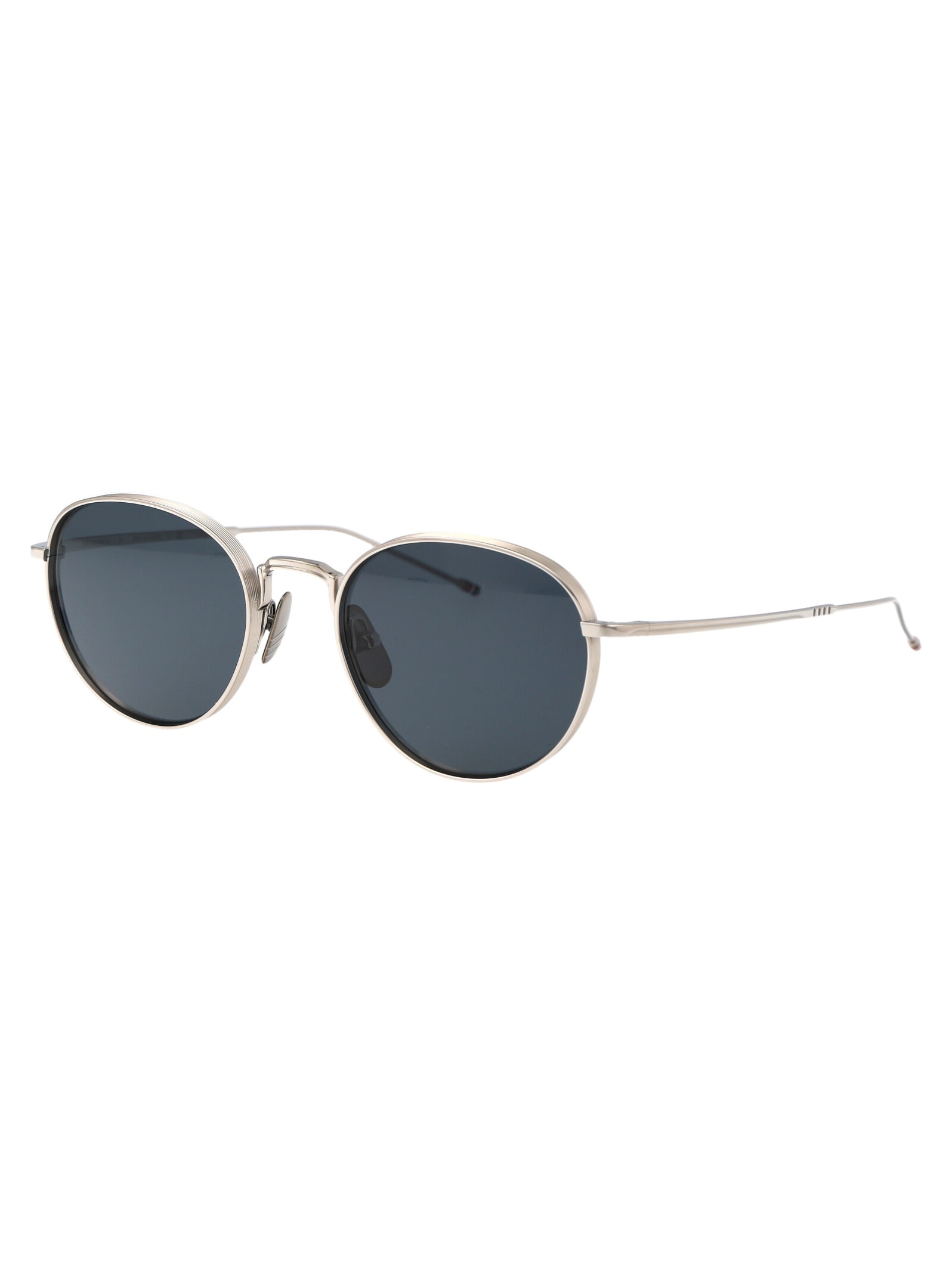 Shop Thom Browne Ues119a-g0001-046-52 Sunglasses In 046 Silver