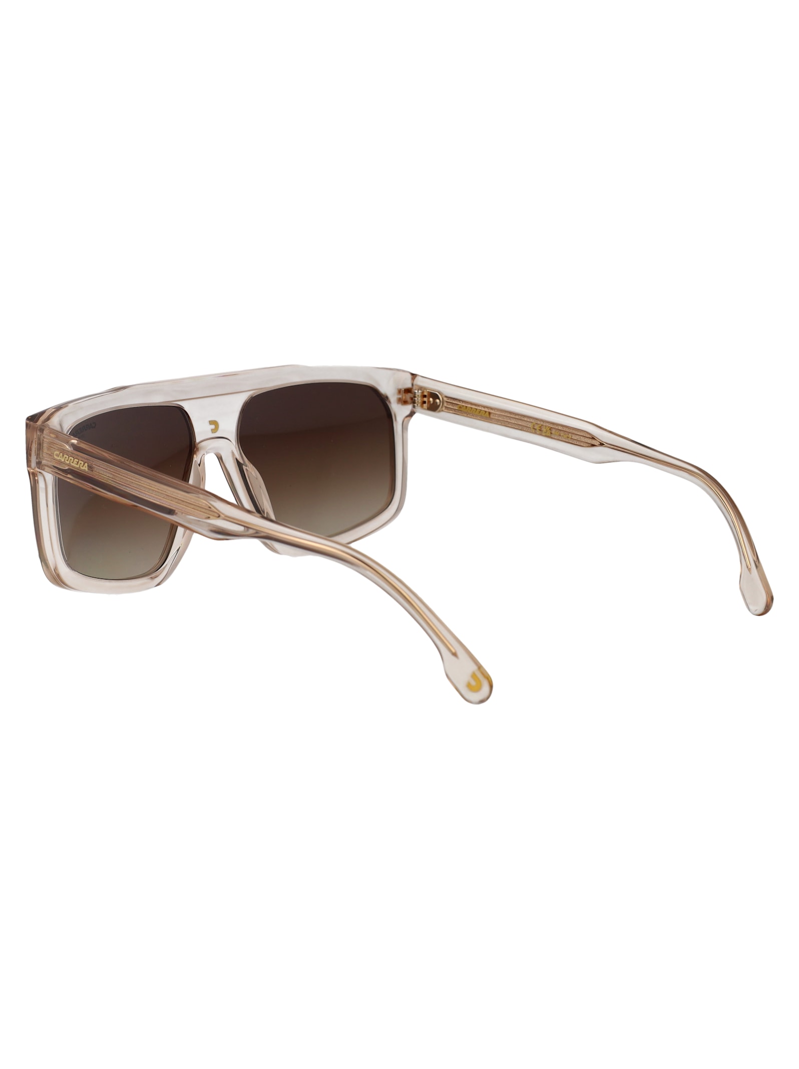 Carrera Beige Acetate Sunglasses In Brown