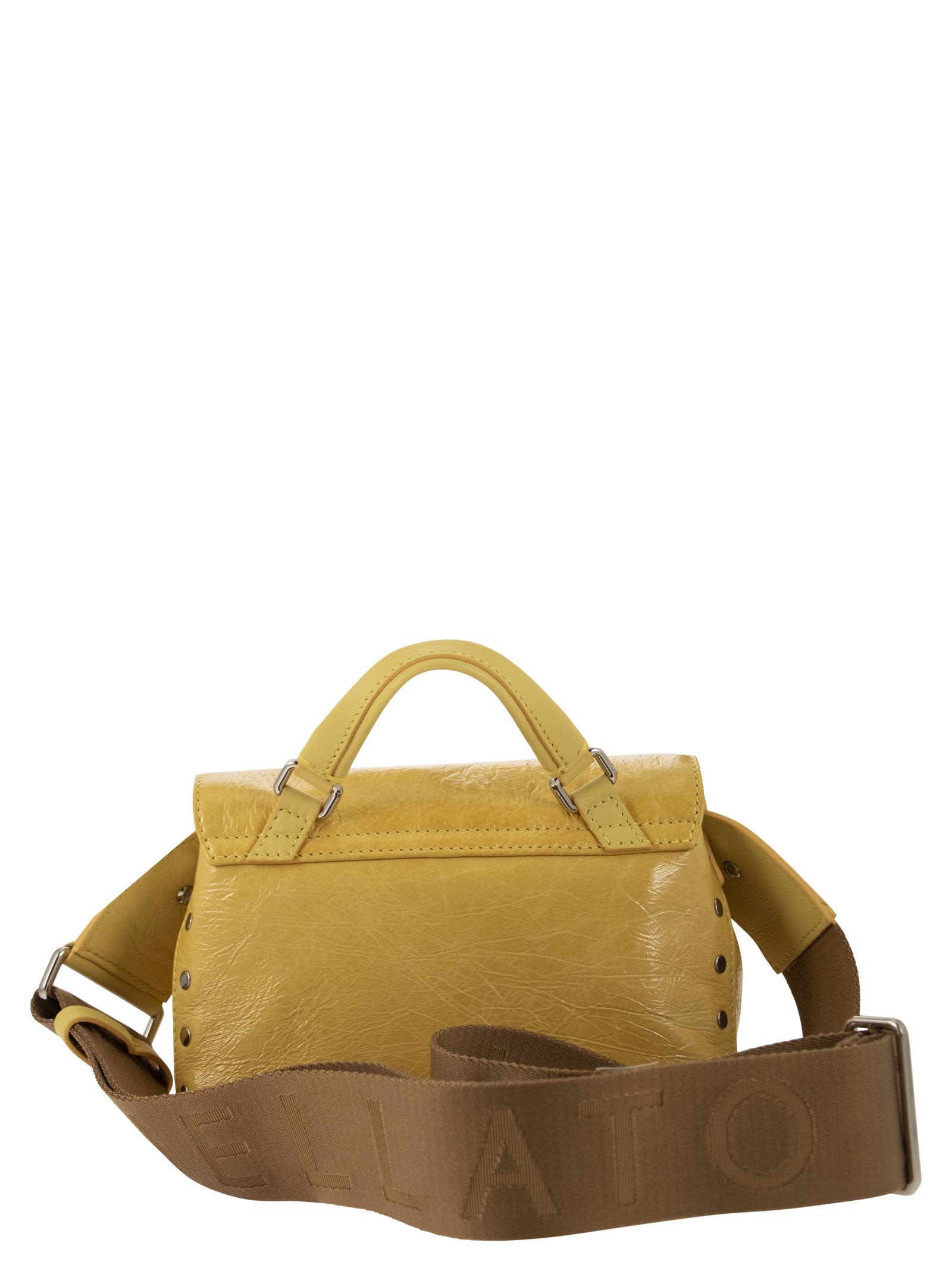 Shop Zanellato Postina City Of Angels - Baby Handbag In Yellow
