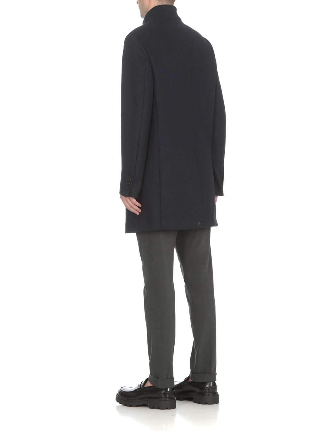 Dondup Gaubert Cotton Chino Trousers In Grey