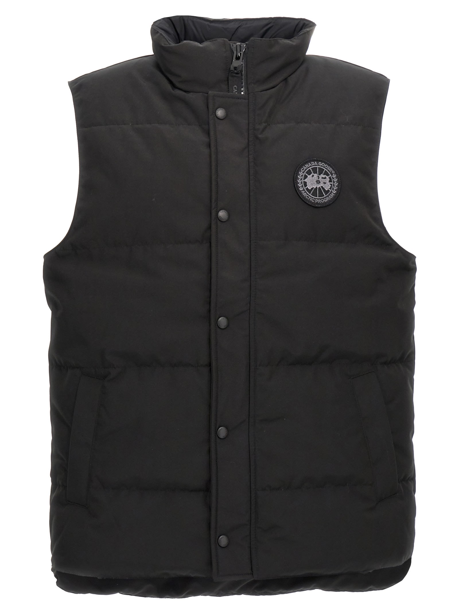 Shop Canada Goose Garson Vest In Black