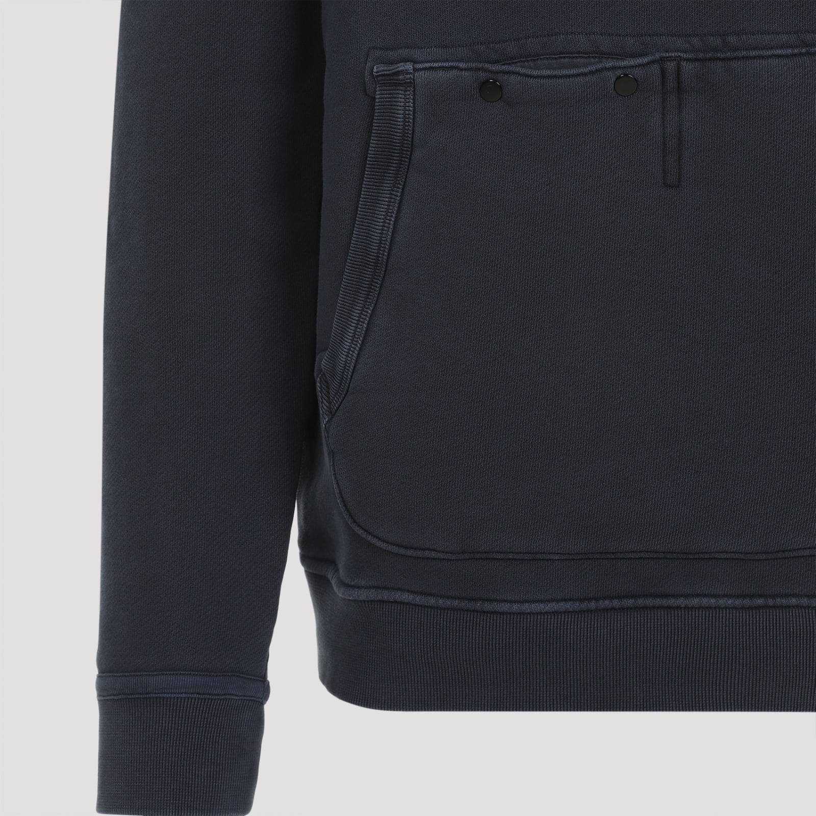 Shop Stone Island Sweatshirt In Navy Blue