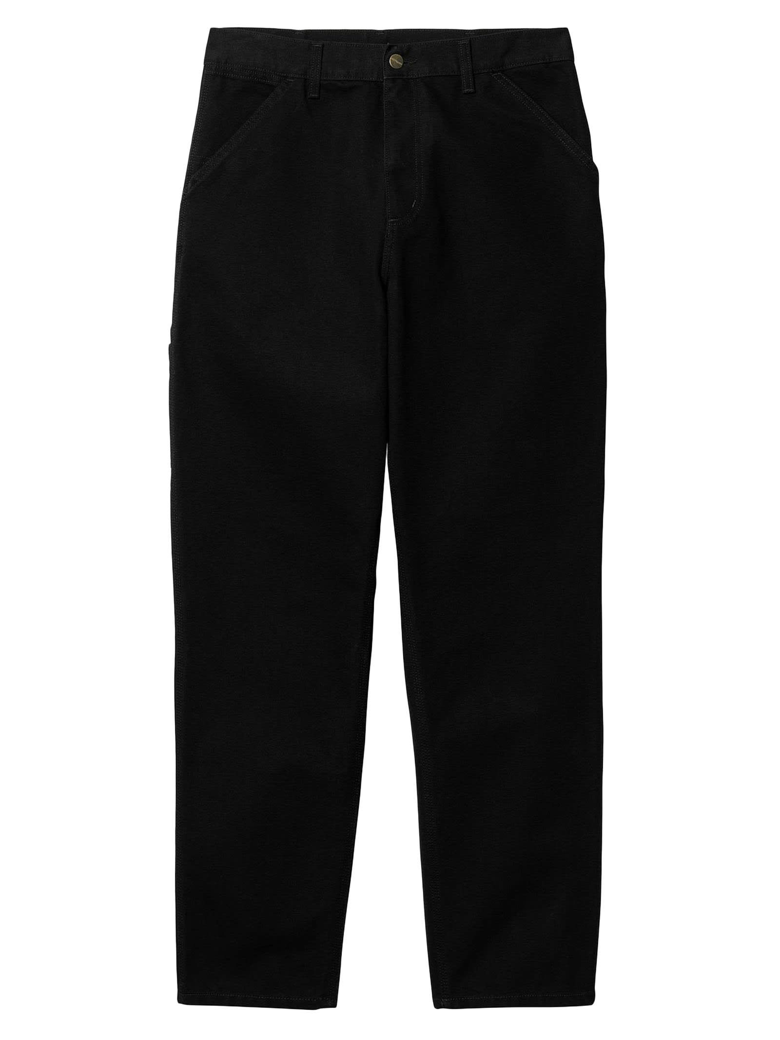 Shop Carhartt Trousers Black
