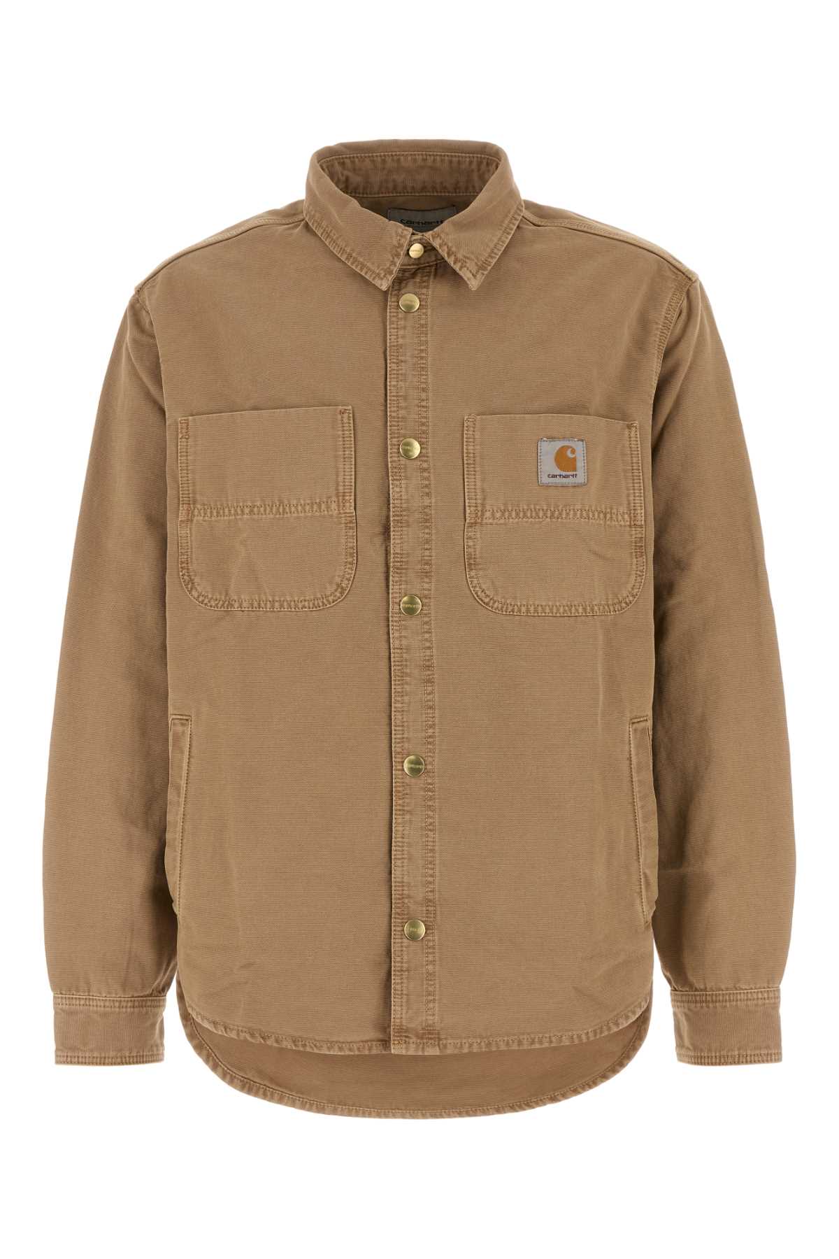 Camel Denim Conro Shirt Jac