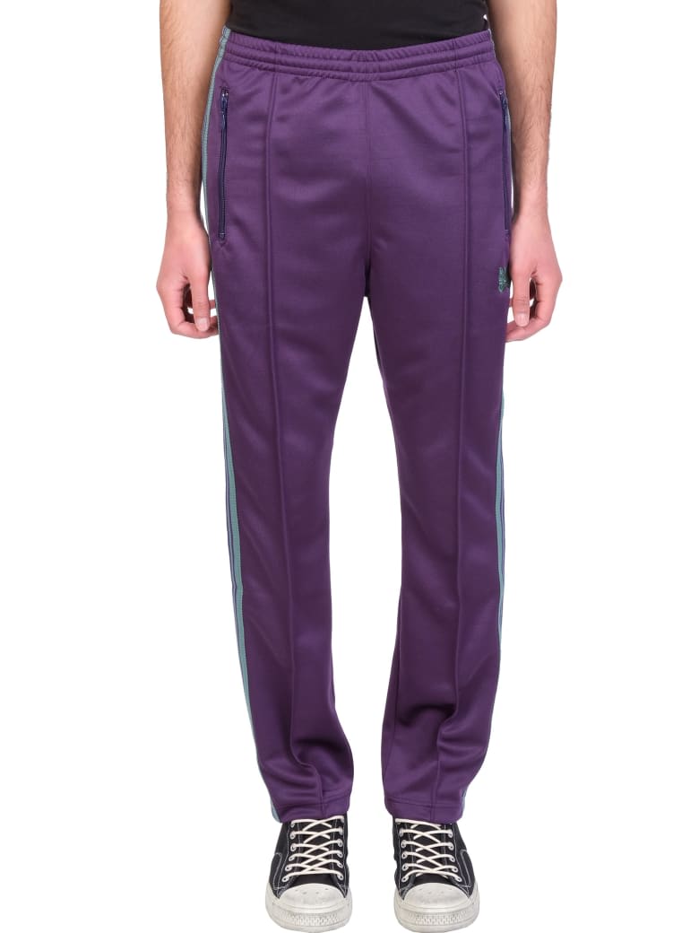 Needles Trousers In Eggplant