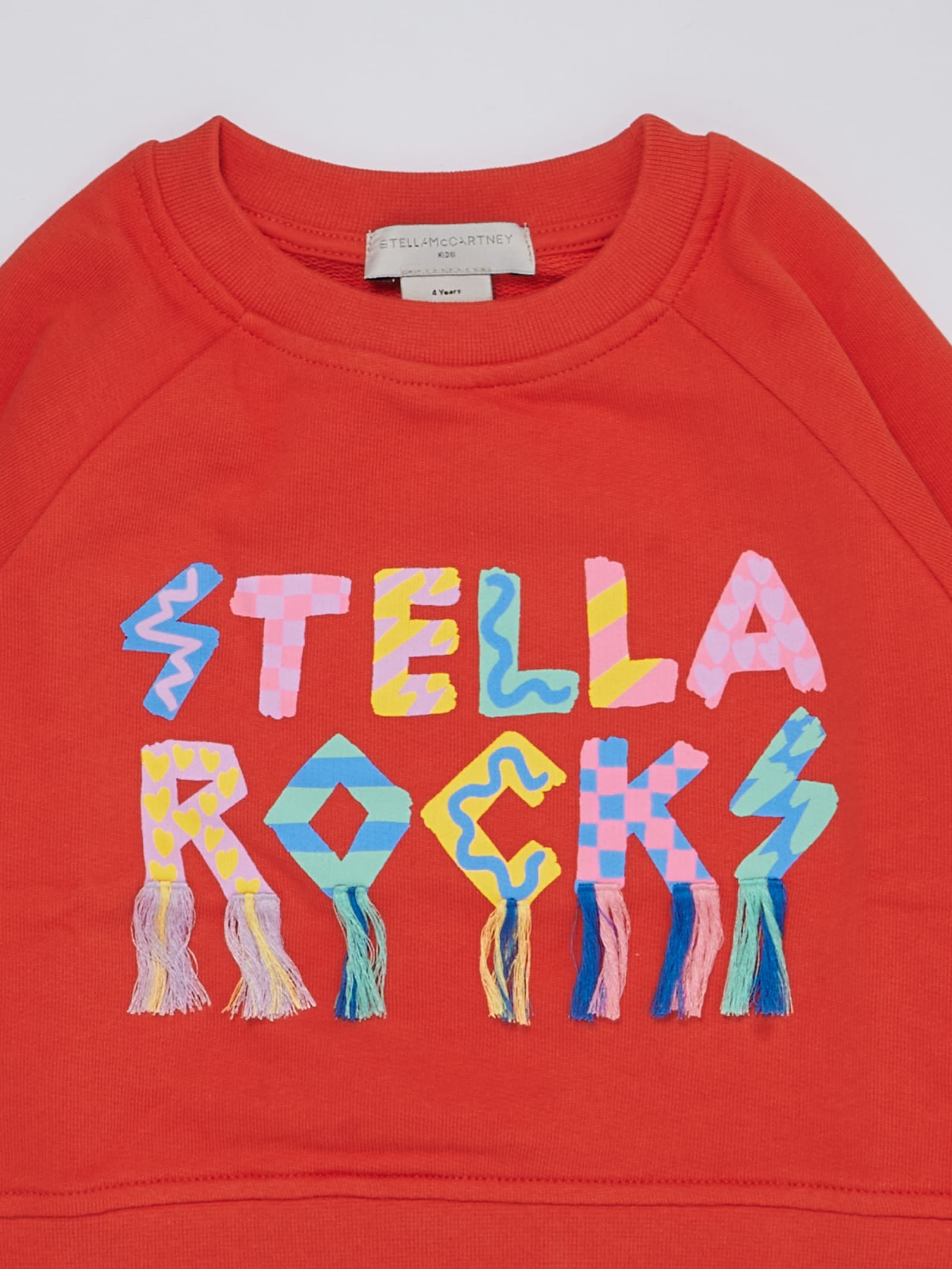 Shop Stella Mccartney Sweatshirt Sweatshirt In Arancione