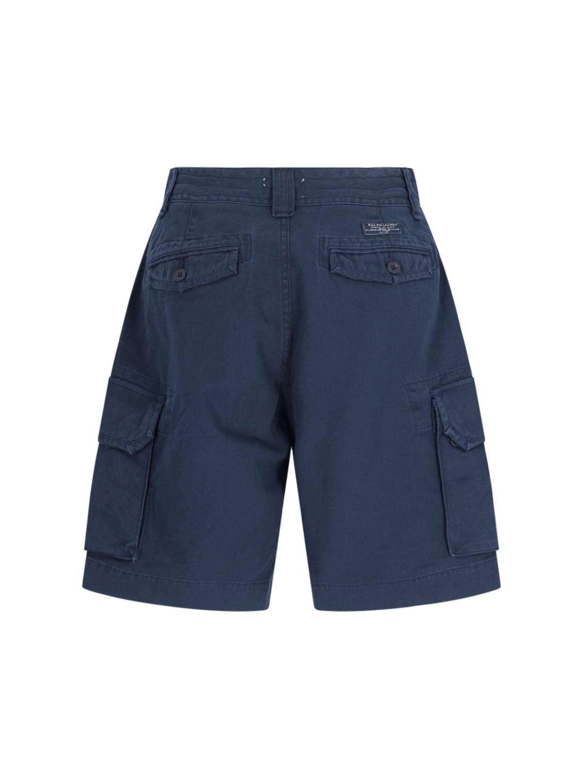 Shop Polo Ralph Lauren Cargo Shorts In Blue