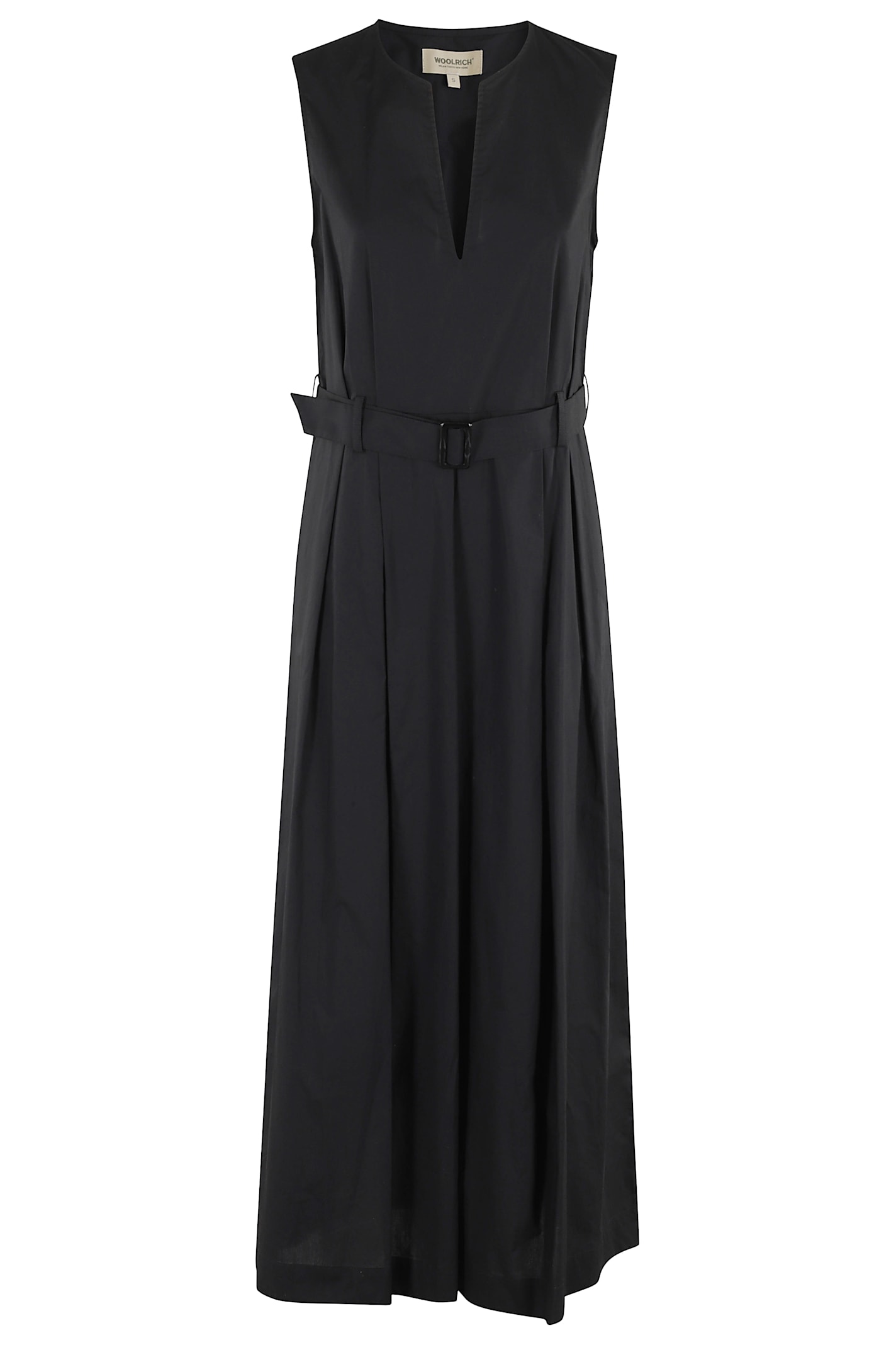 Belted Long Dress